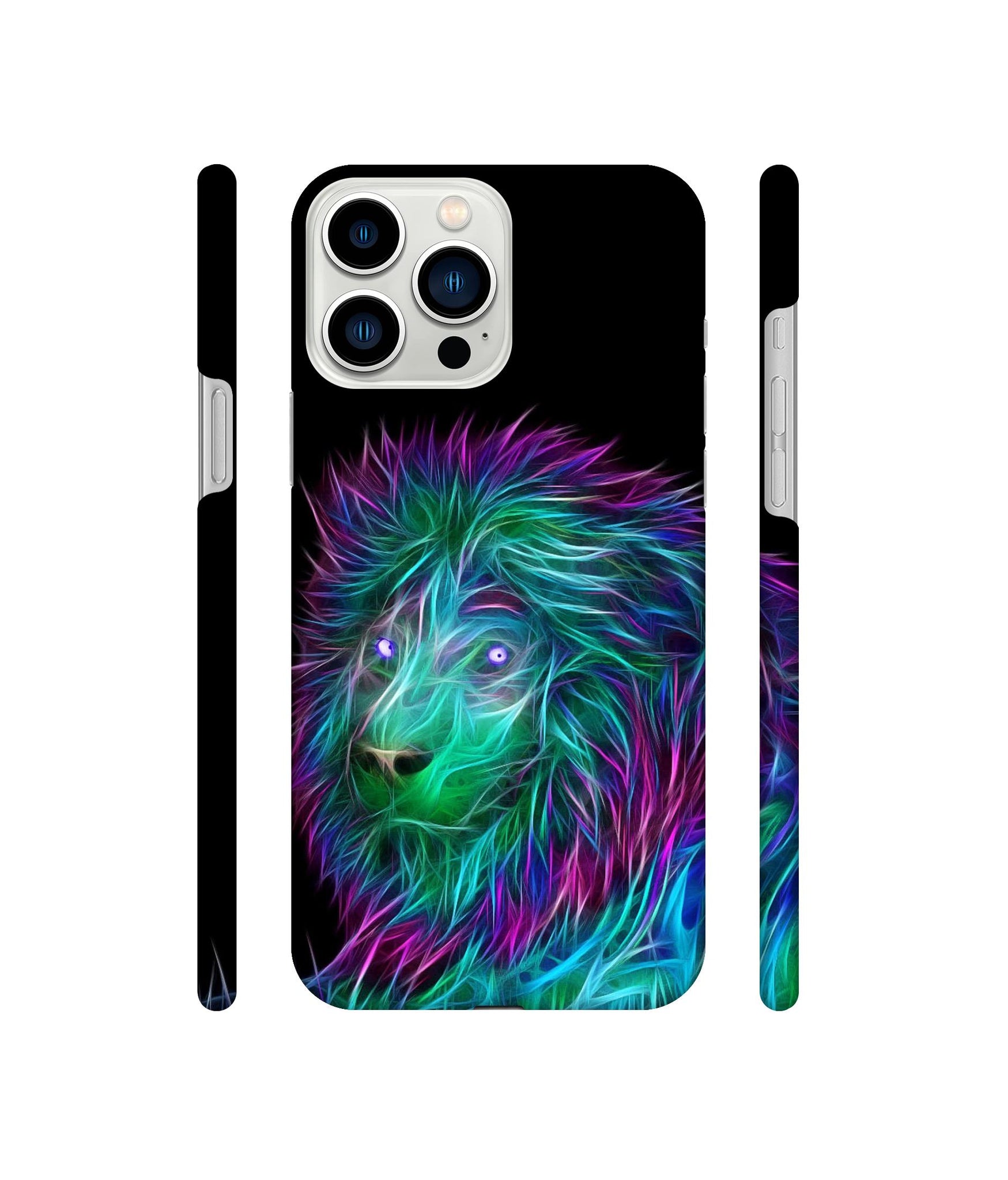 3D Lion Designer Hard Back Cover for Apple iPhone 13 Pro Max