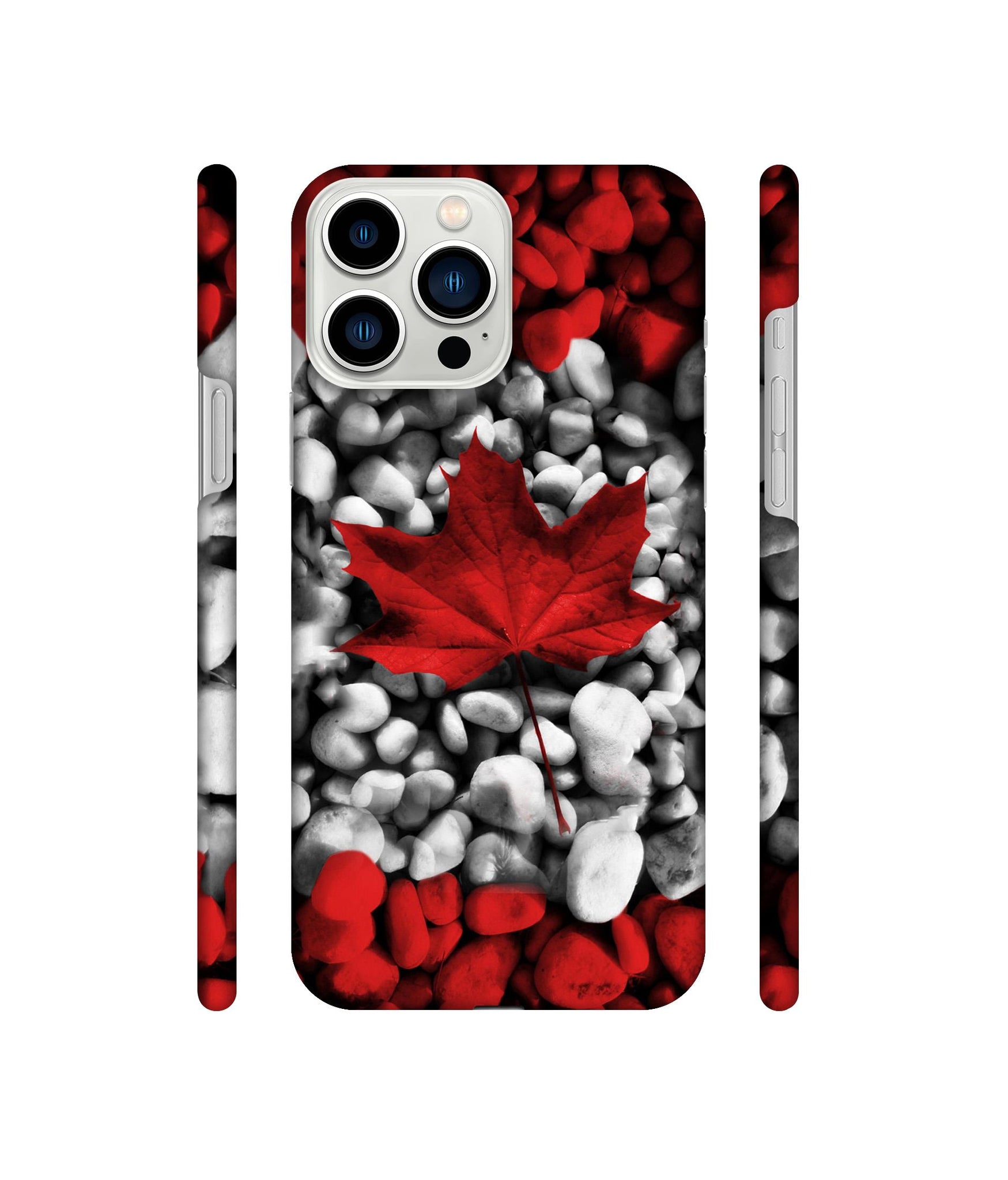 Canada Leaves Flag Designer Hard Back Cover for Apple iPhone 13 Pro Max