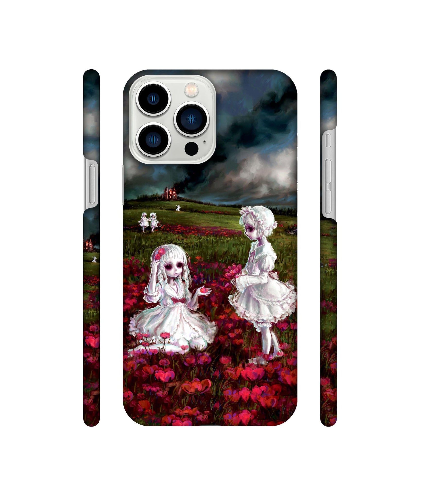 Vampires Girls Designer Hard Back Cover for Apple iPhone 13 Pro Max