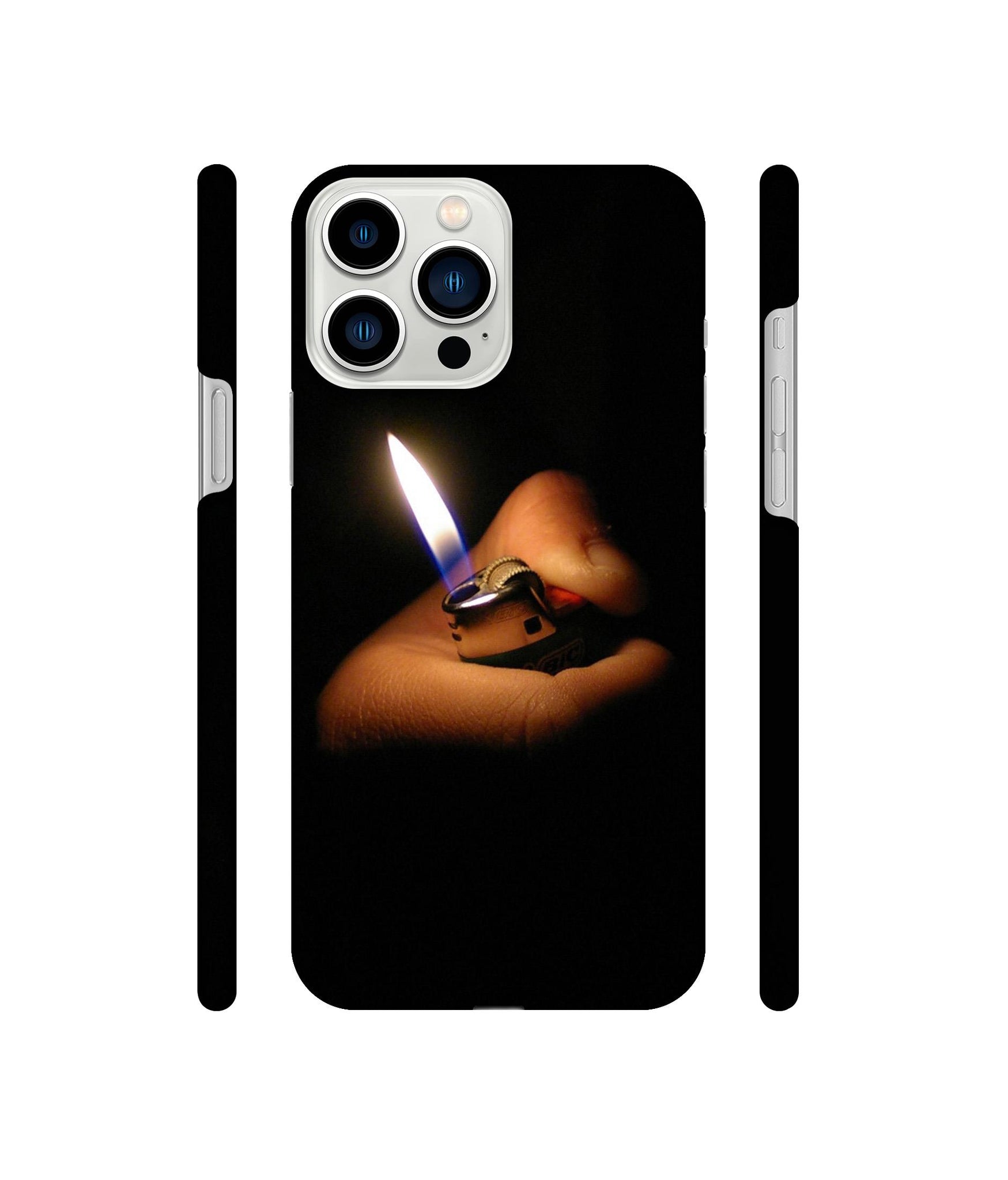 Lighter Flames Designer Hard Back Cover for Apple iPhone 13 Pro Max