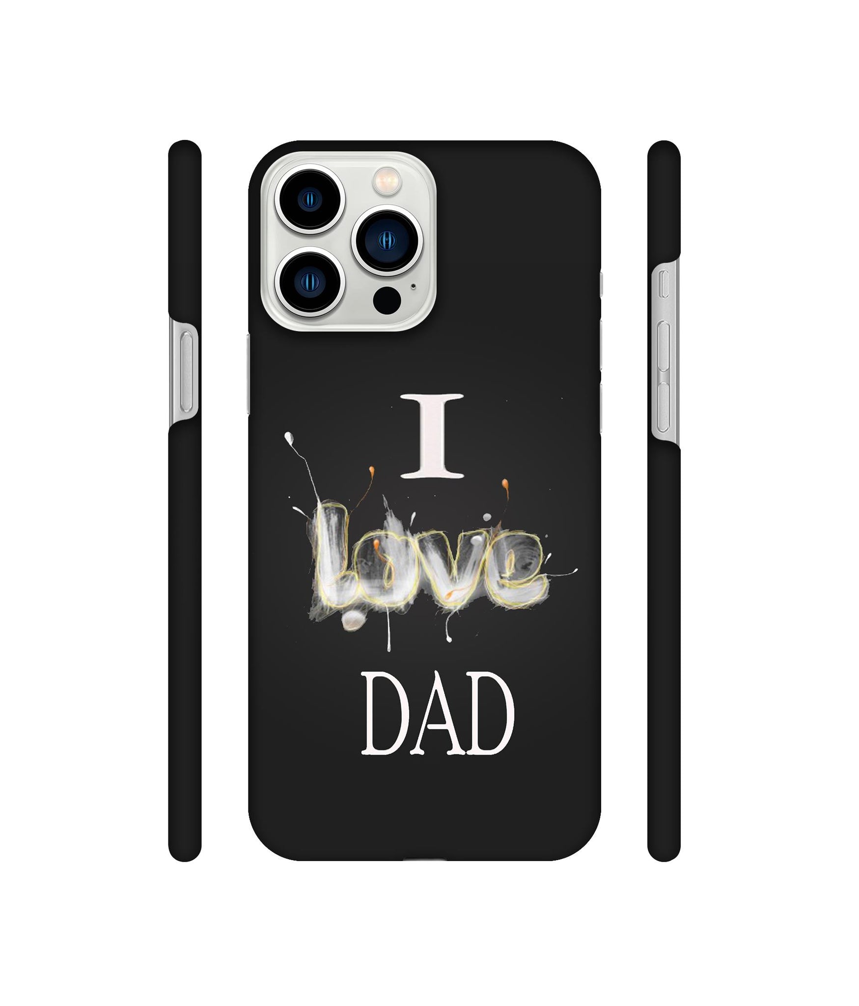 Happy Quote Designer Hard Back Cover for Apple iPhone 13 Pro Max