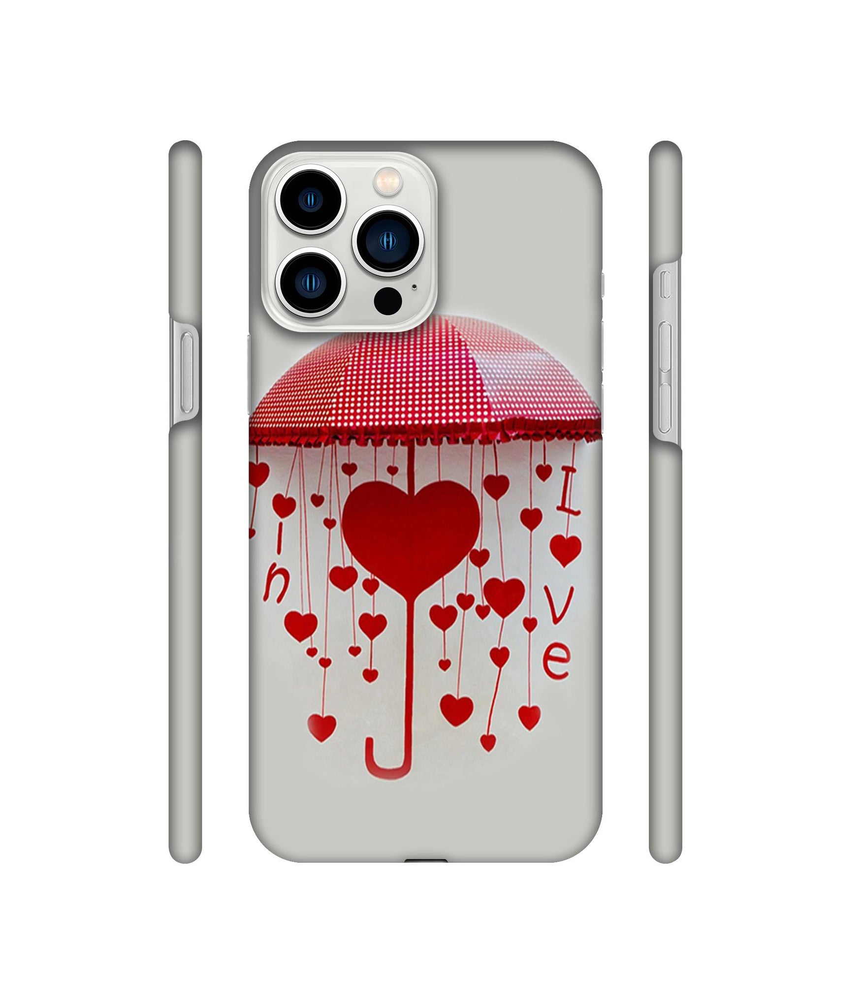 Love Heart Designer Hard Back Cover for Apple iPhone 13 Pro Max
