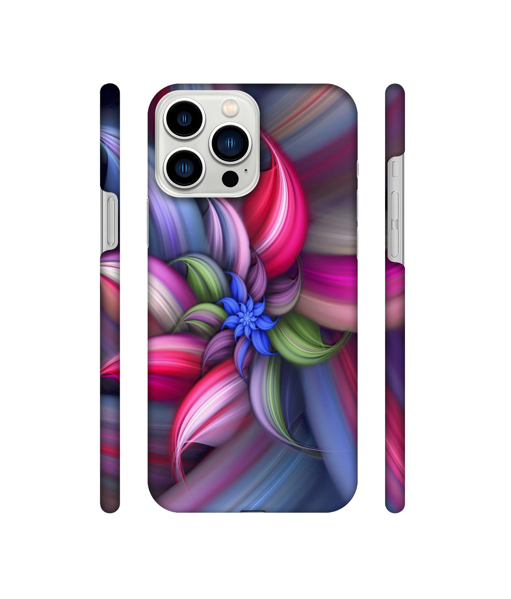 Colorful Flower Designer Hard Back Cover for Apple iPhone 13 Pro Max