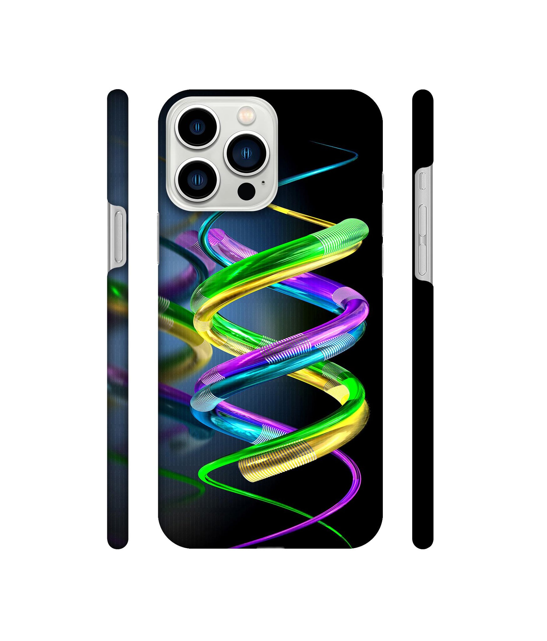 3D Spiral Designer Hard Back Cover for Apple iPhone 13 Pro Max