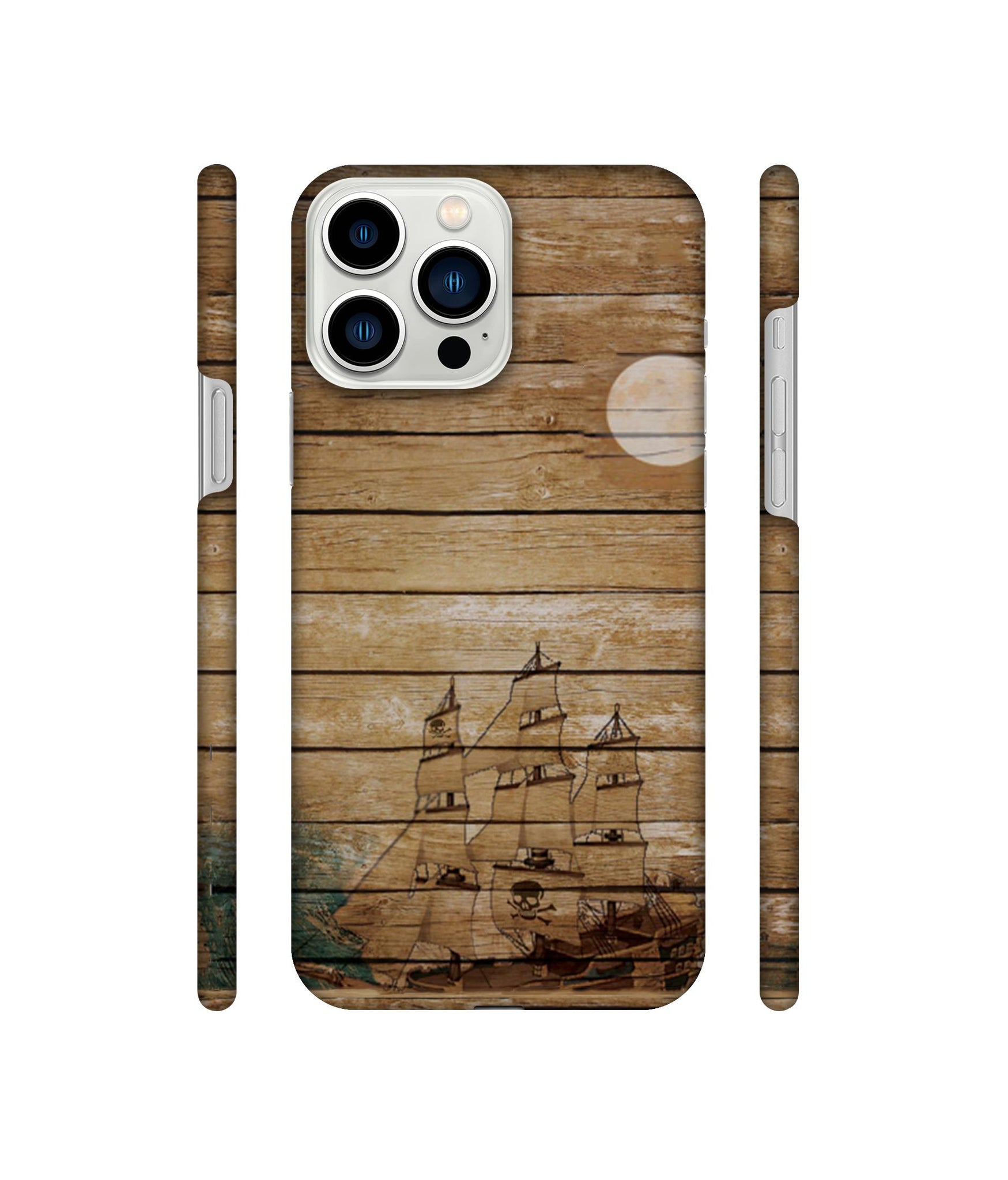 Wooden Pattern Designer Hard Back Cover for Apple iPhone 13 Pro Max