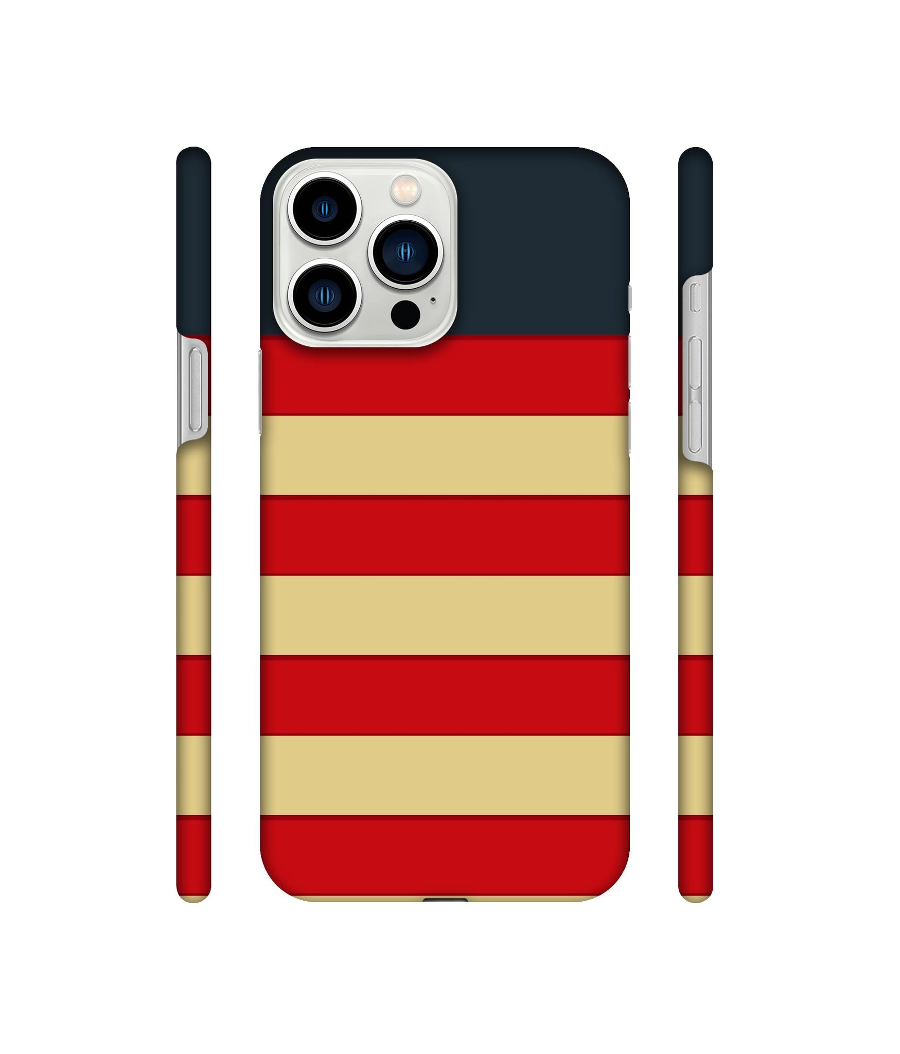 Multicolor Lines Designer Hard Back Cover for Apple iPhone 13 Pro Max