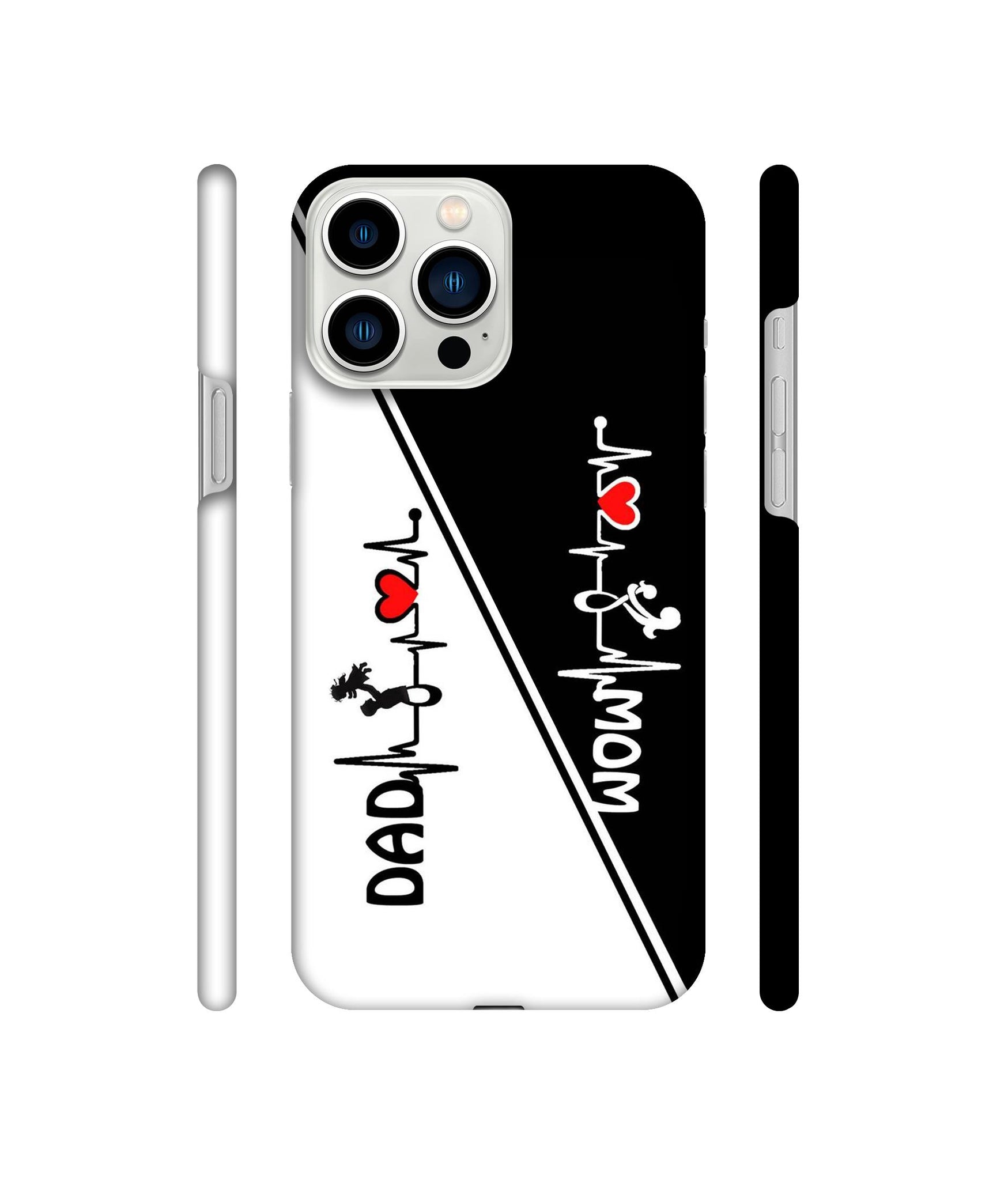 Mom and Dad Lover Designer Hard Back Cover for Apple iPhone 13 Pro Max