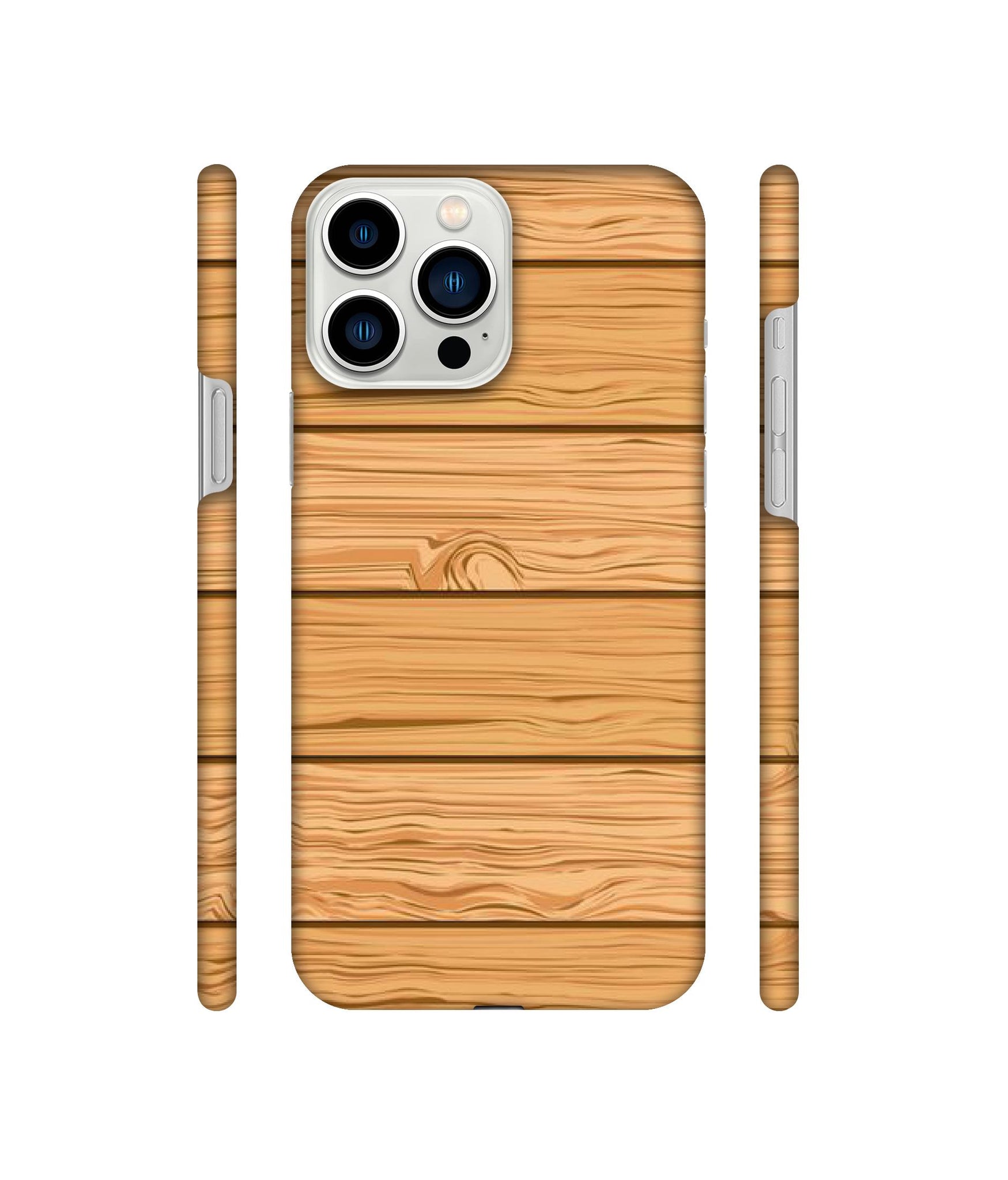 Wooden Texture Pattern Designer Hard Back Cover for Apple iPhone 13 Pro Max