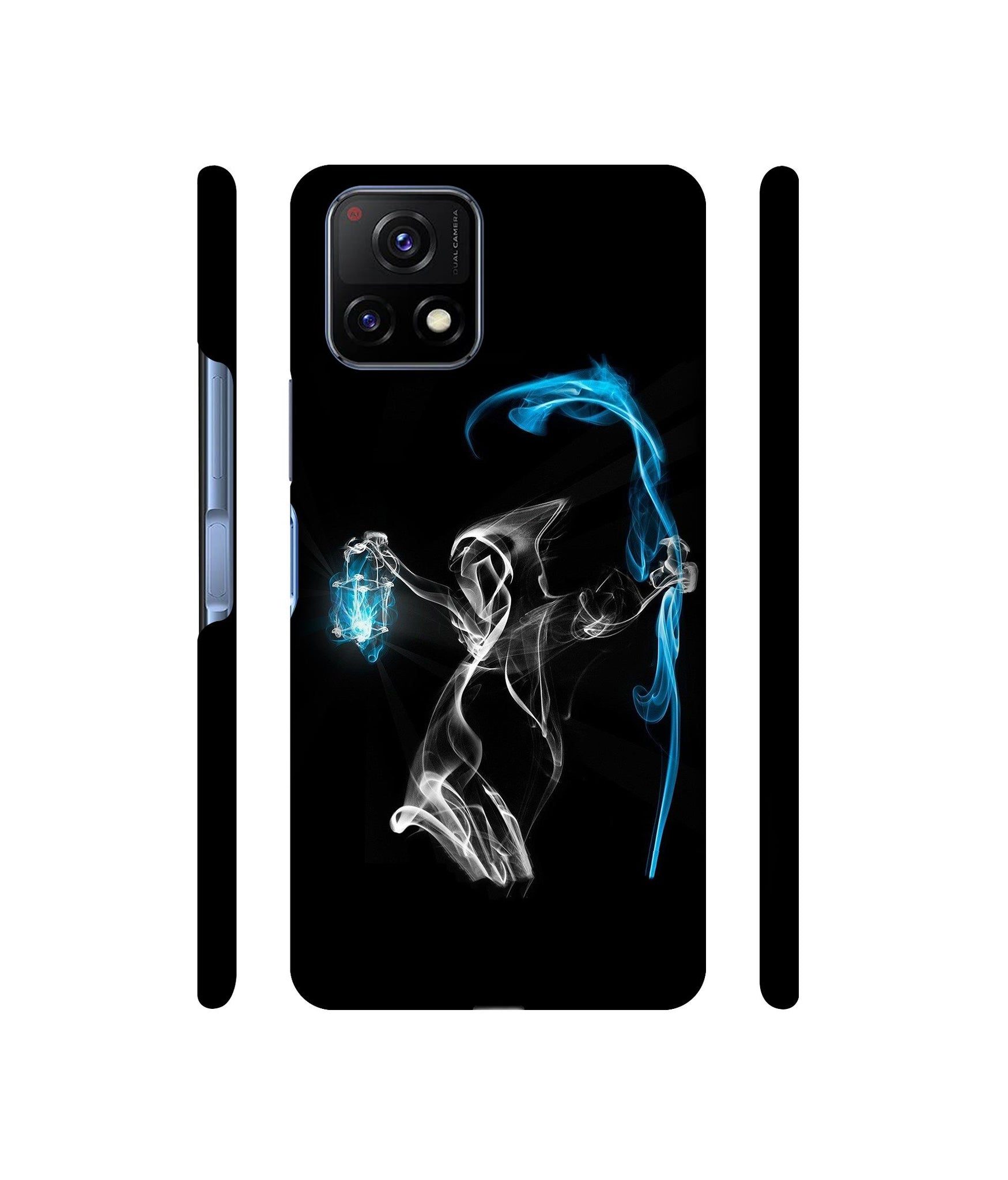 3D Skull Designer Hard Back Cover for Vivo Y72 5G