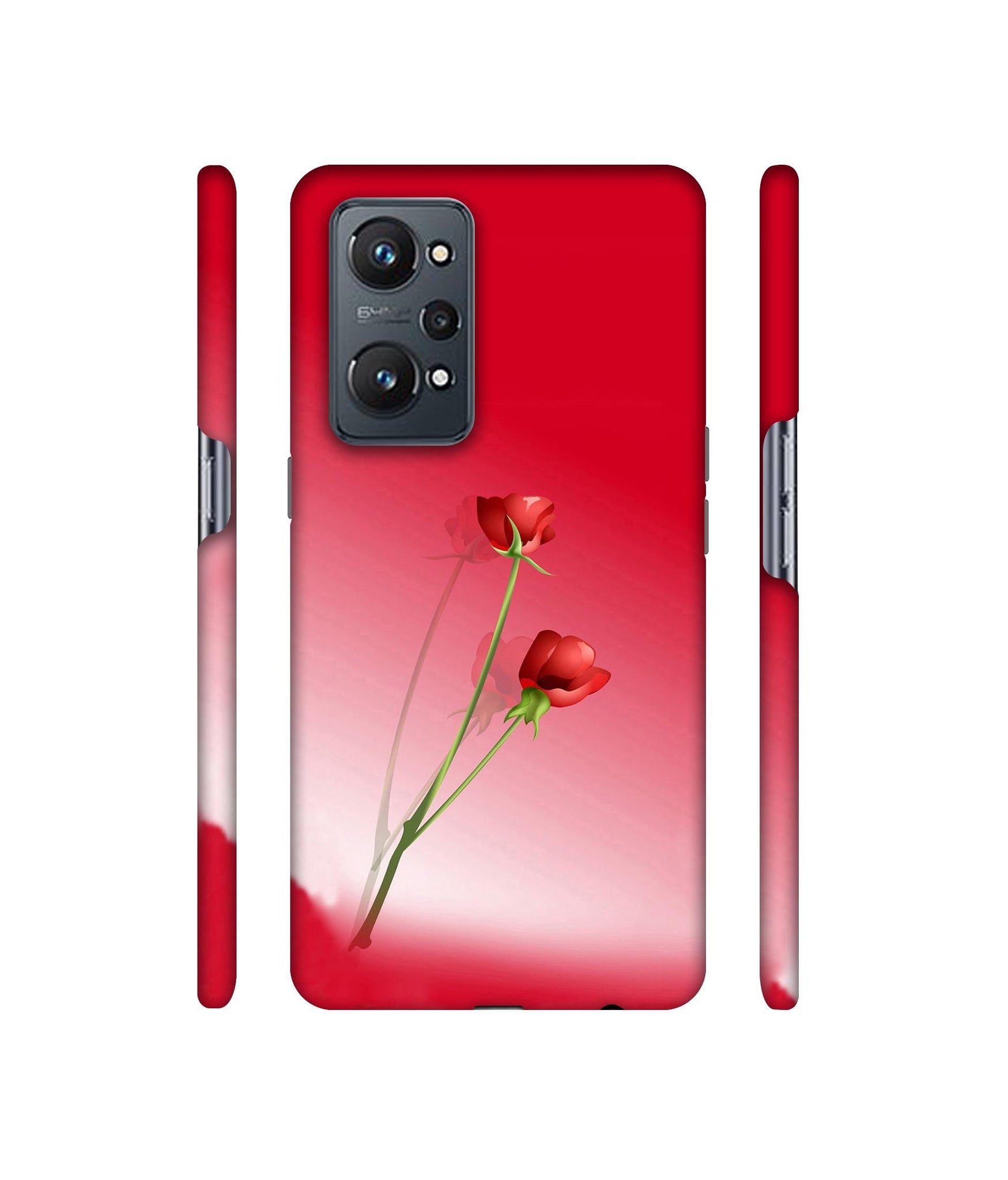 Red Roses Designer Hard Back Cover for Realme GT Neo2