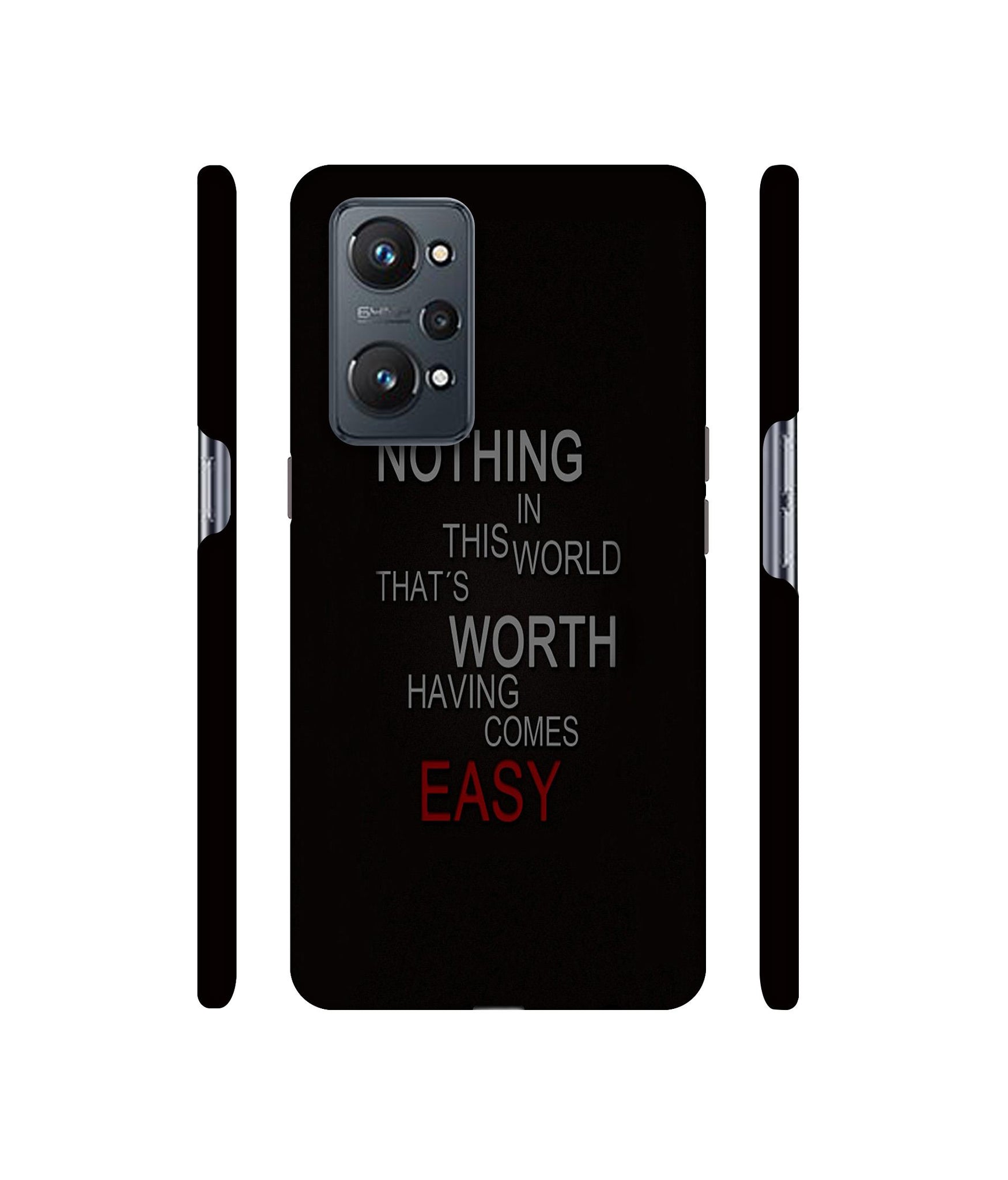 Life Quotes Designer Hard Back Cover for Realme GT Neo2
