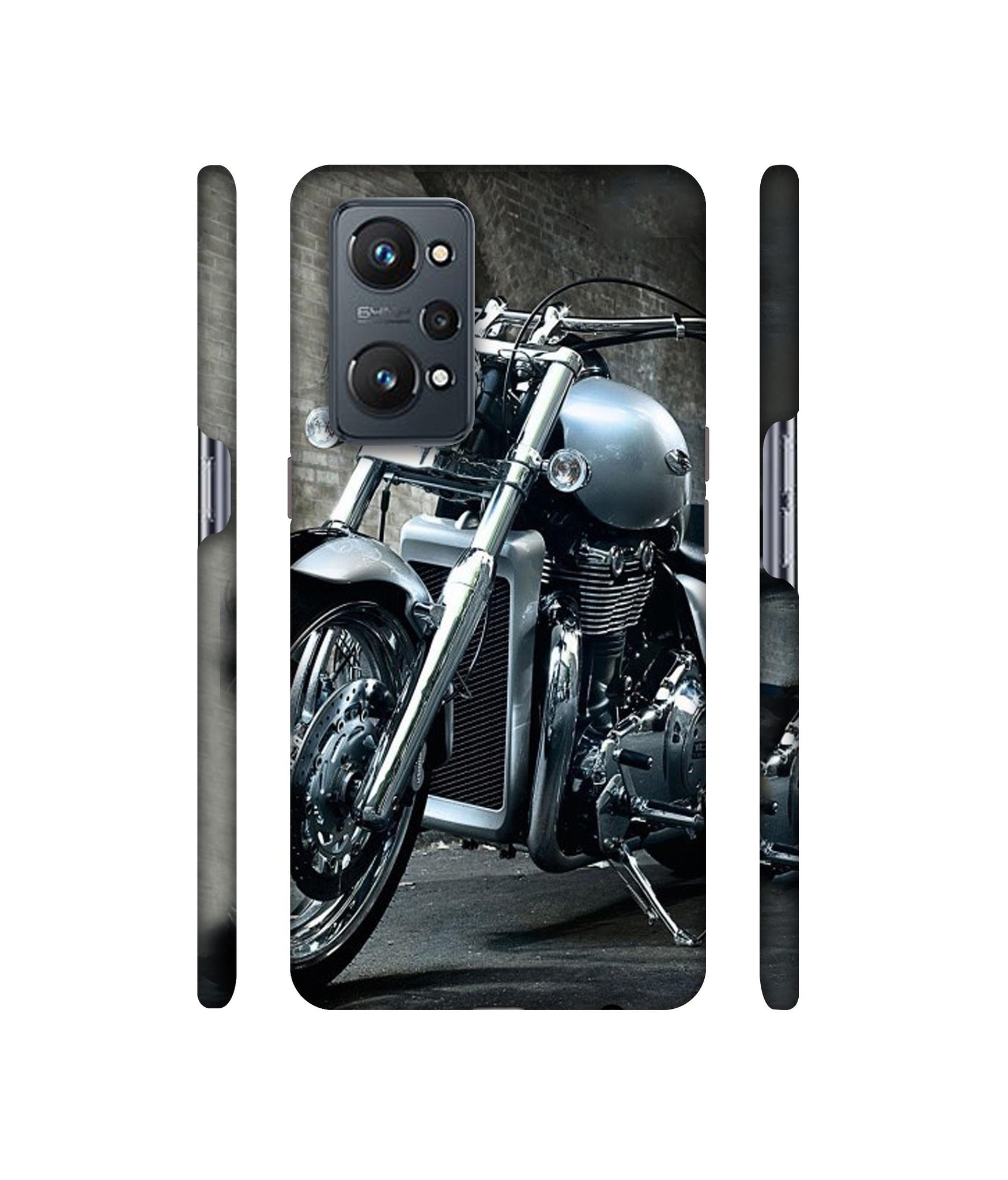 Motorcycle Designer Hard Back Cover for Realme GT Neo2