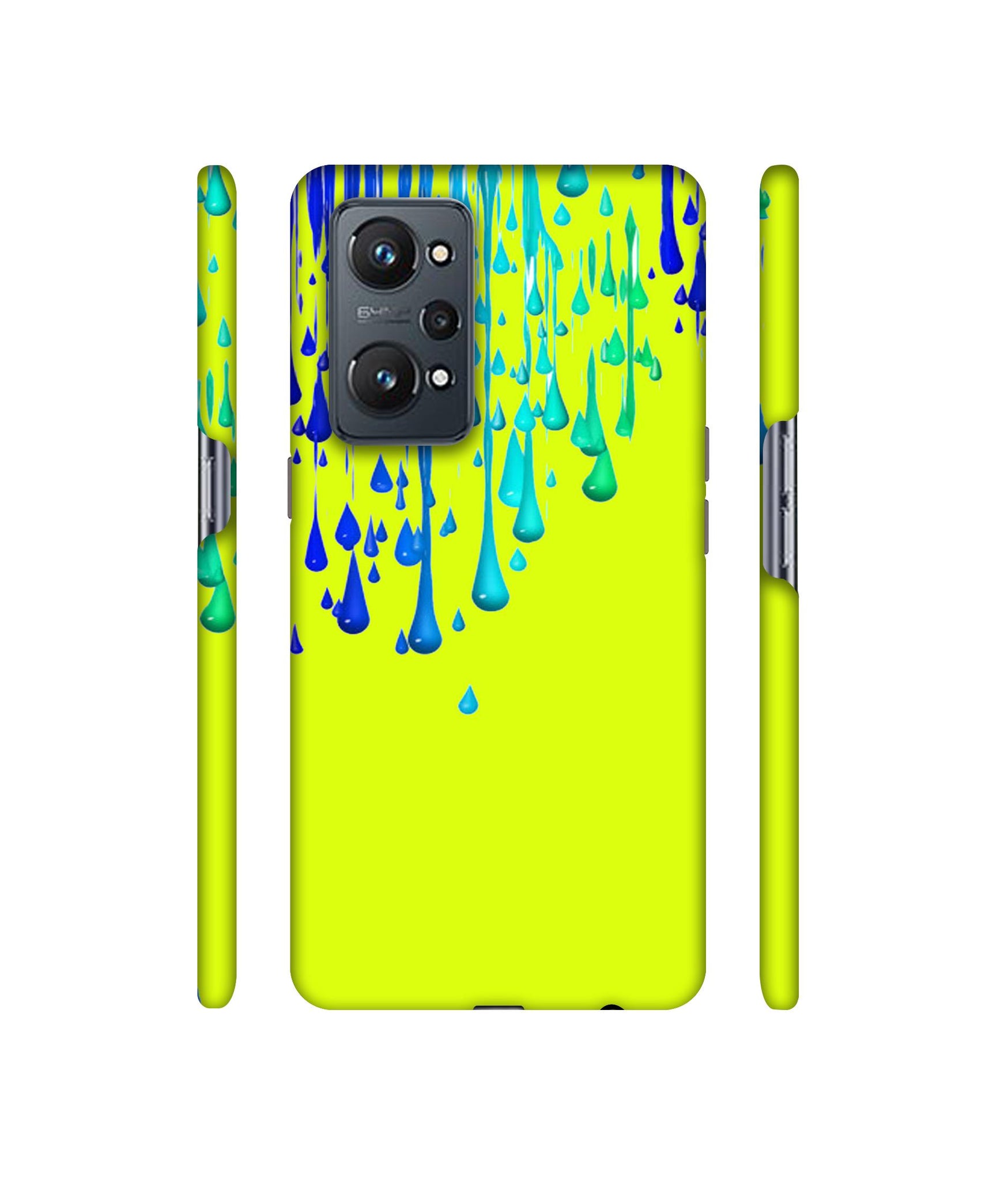 Neon Paint Designer Hard Back Cover for Realme GT Neo2
