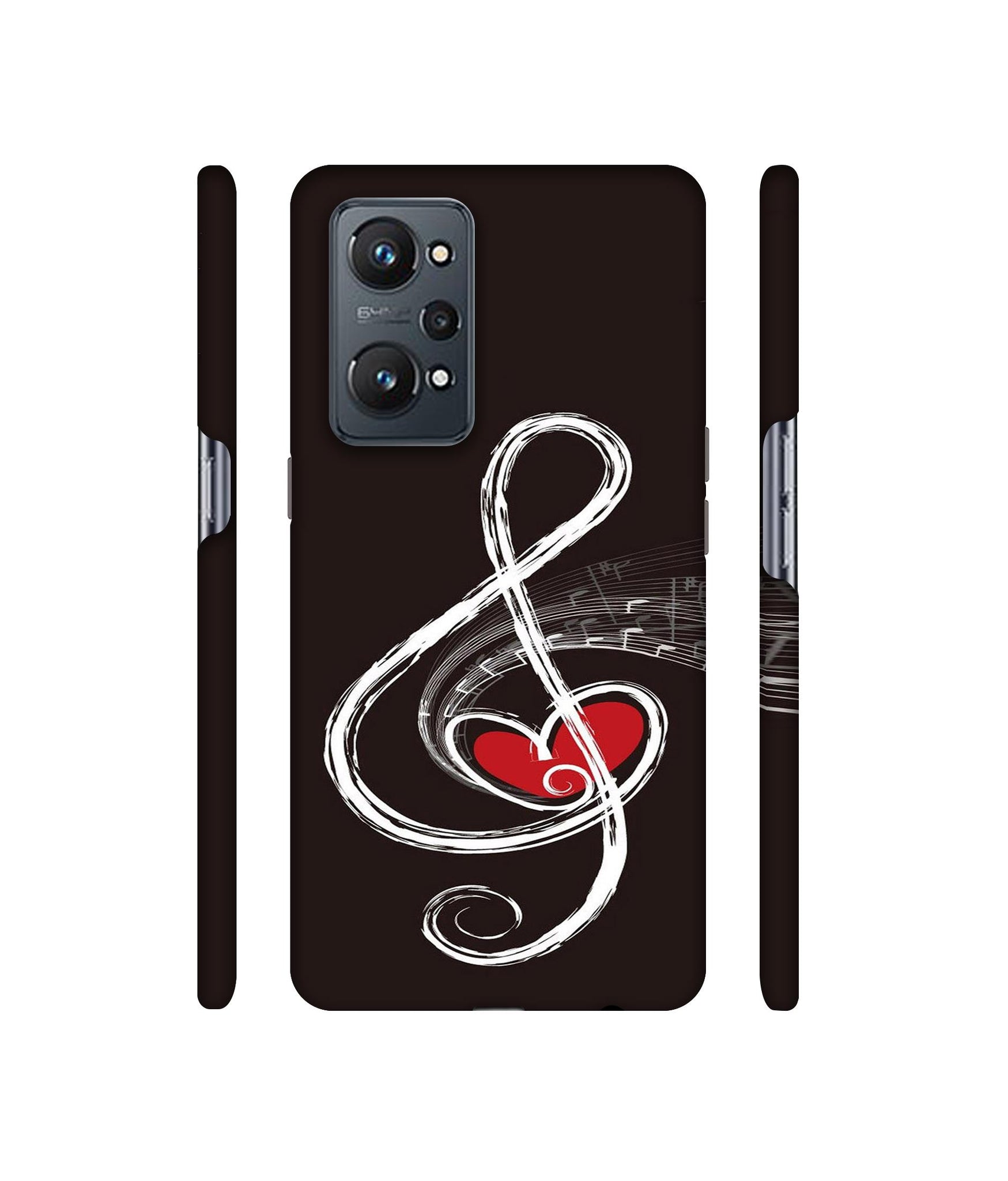 Love Note Music Designer Hard Back Cover for Realme GT Neo2