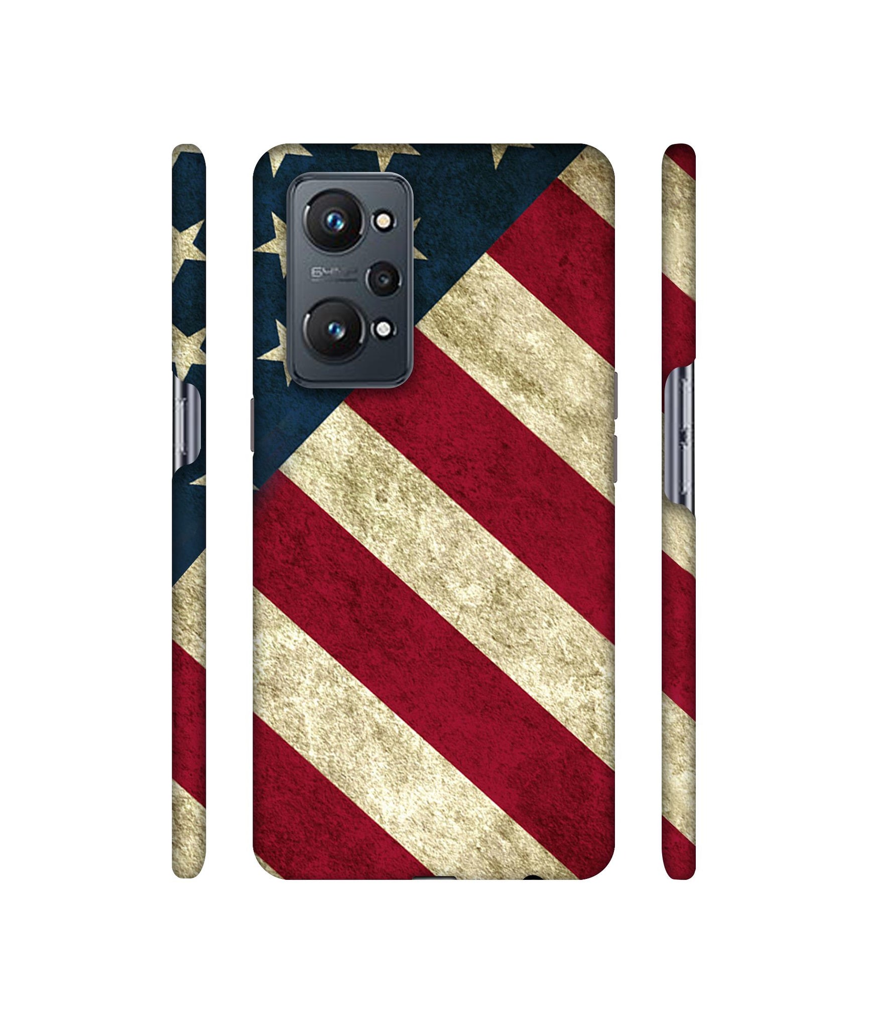 USA Flag Designer Hard Back Cover for Realme GT Neo2