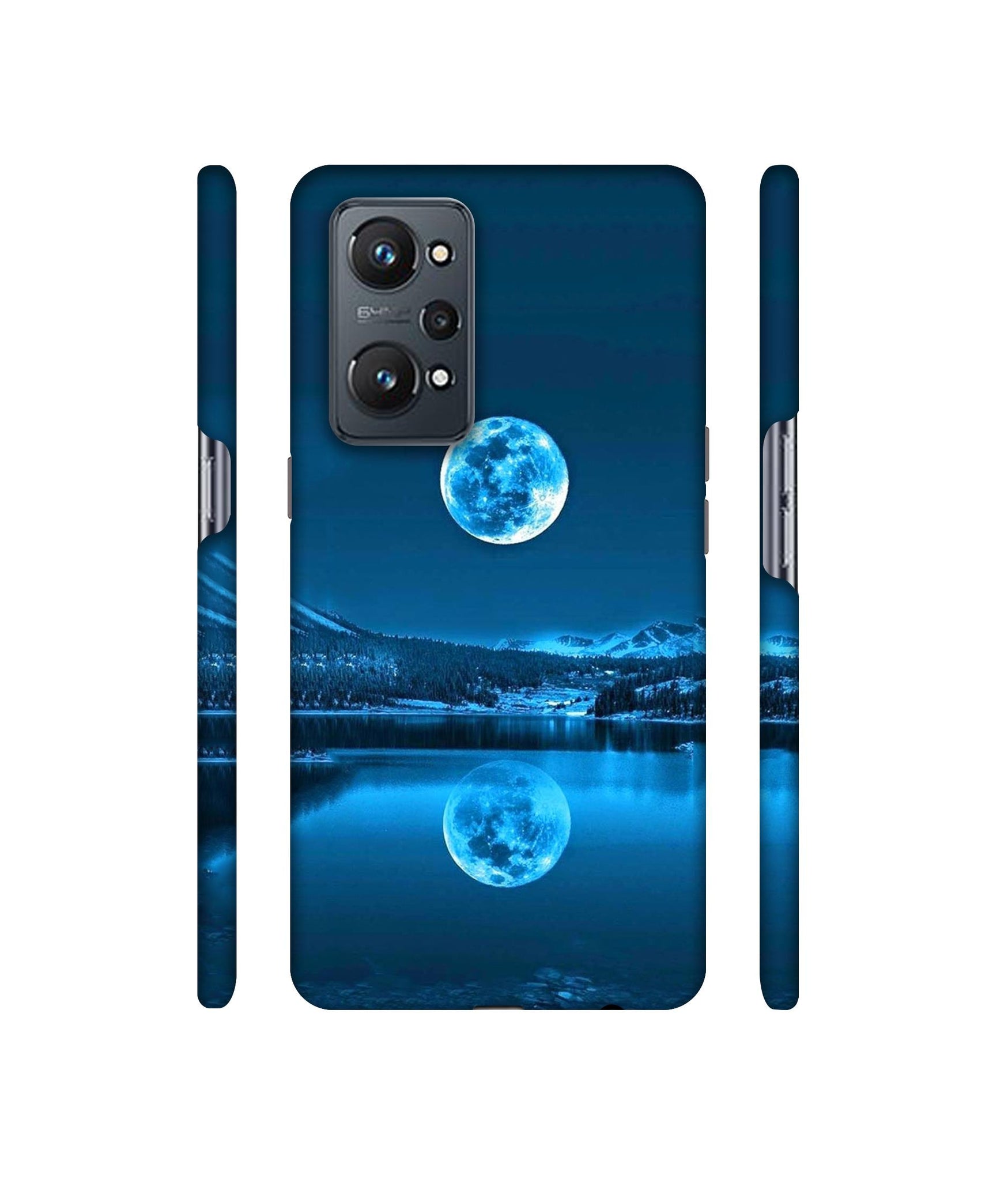 Awesome Moon Designer Hard Back Cover for Realme GT Neo2