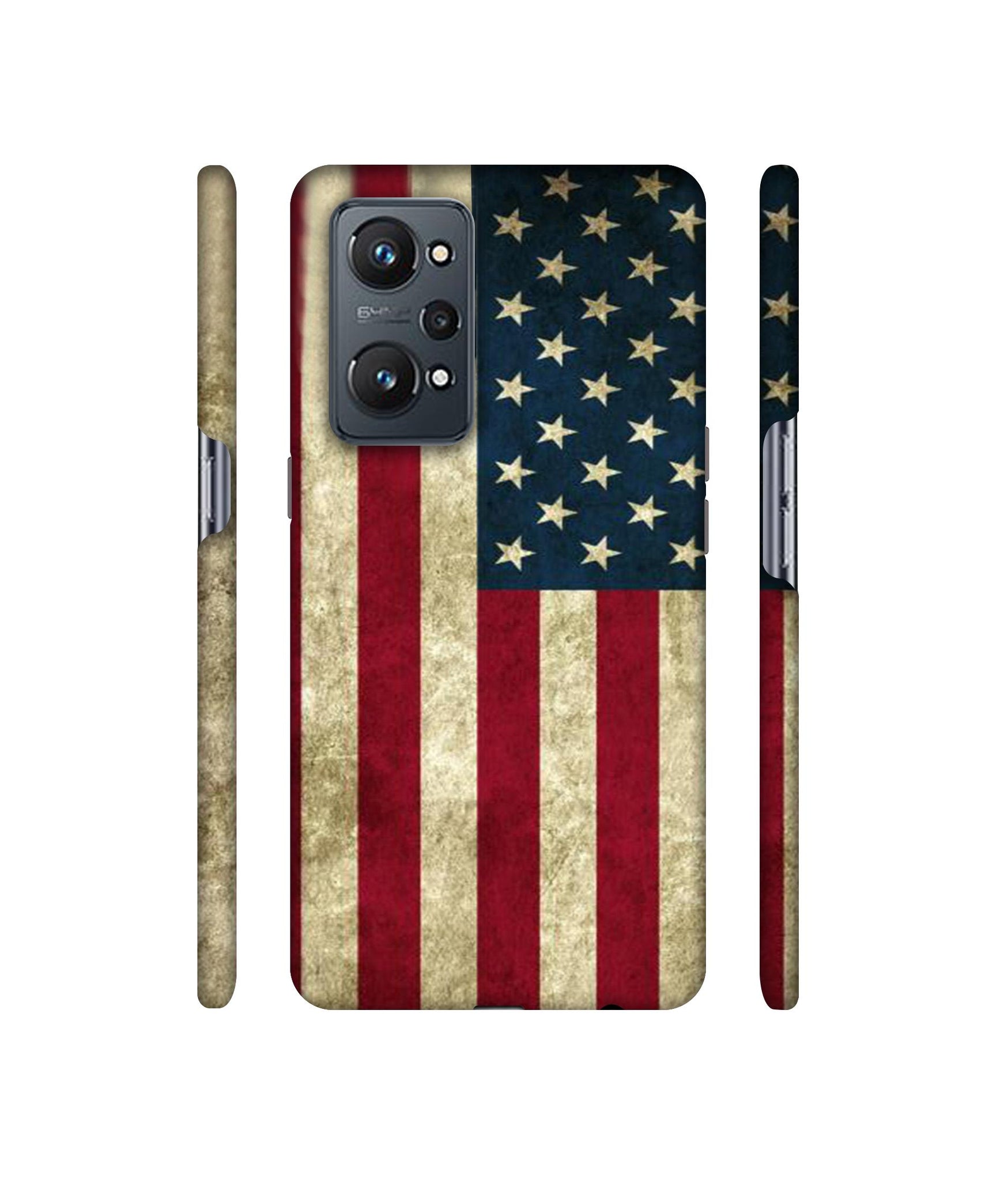 Vingate USA Flag Designer Hard Back Cover for Realme GT Neo2
