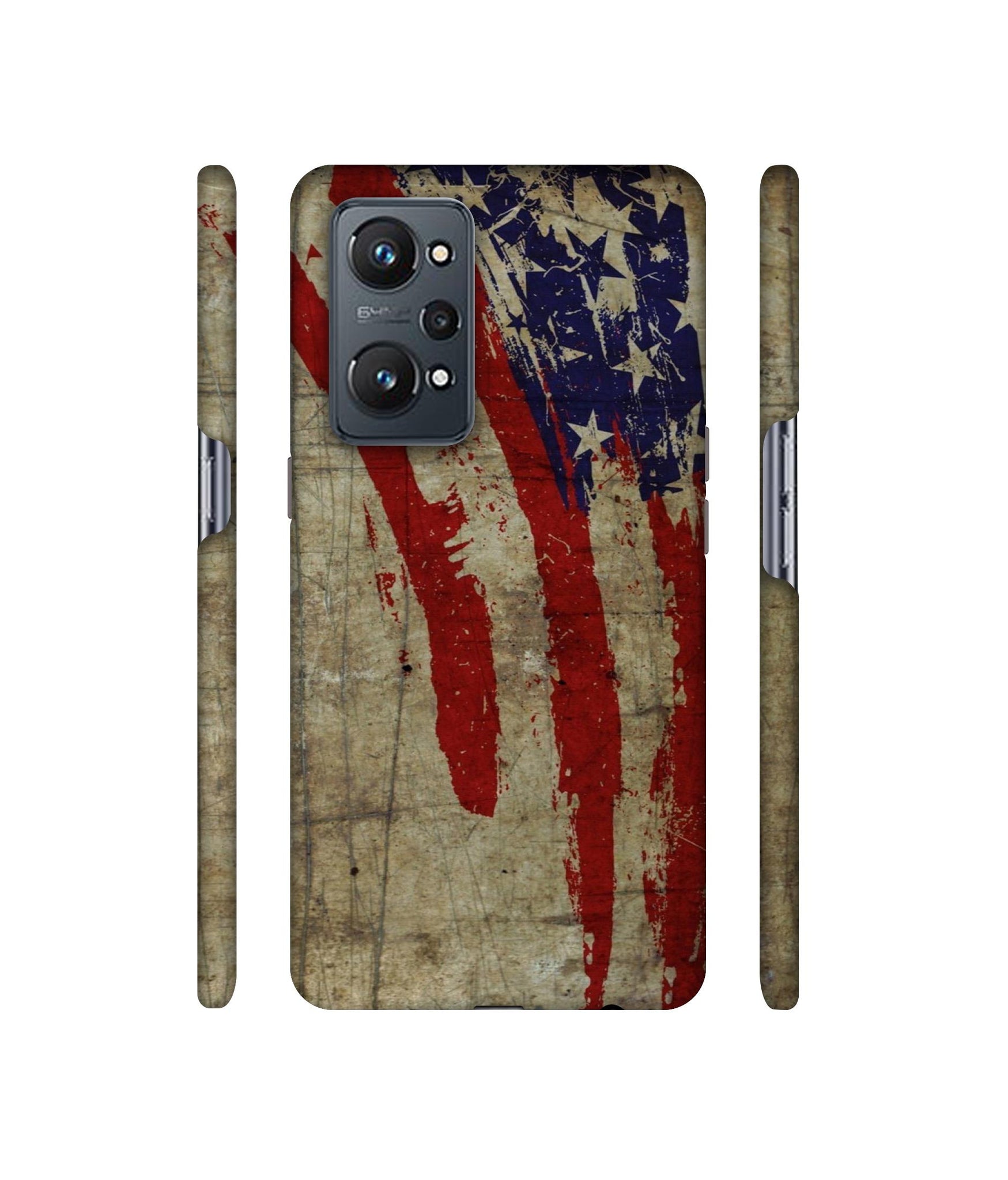 Vintage American Flag Designer Hard Back Cover for Realme GT Neo2