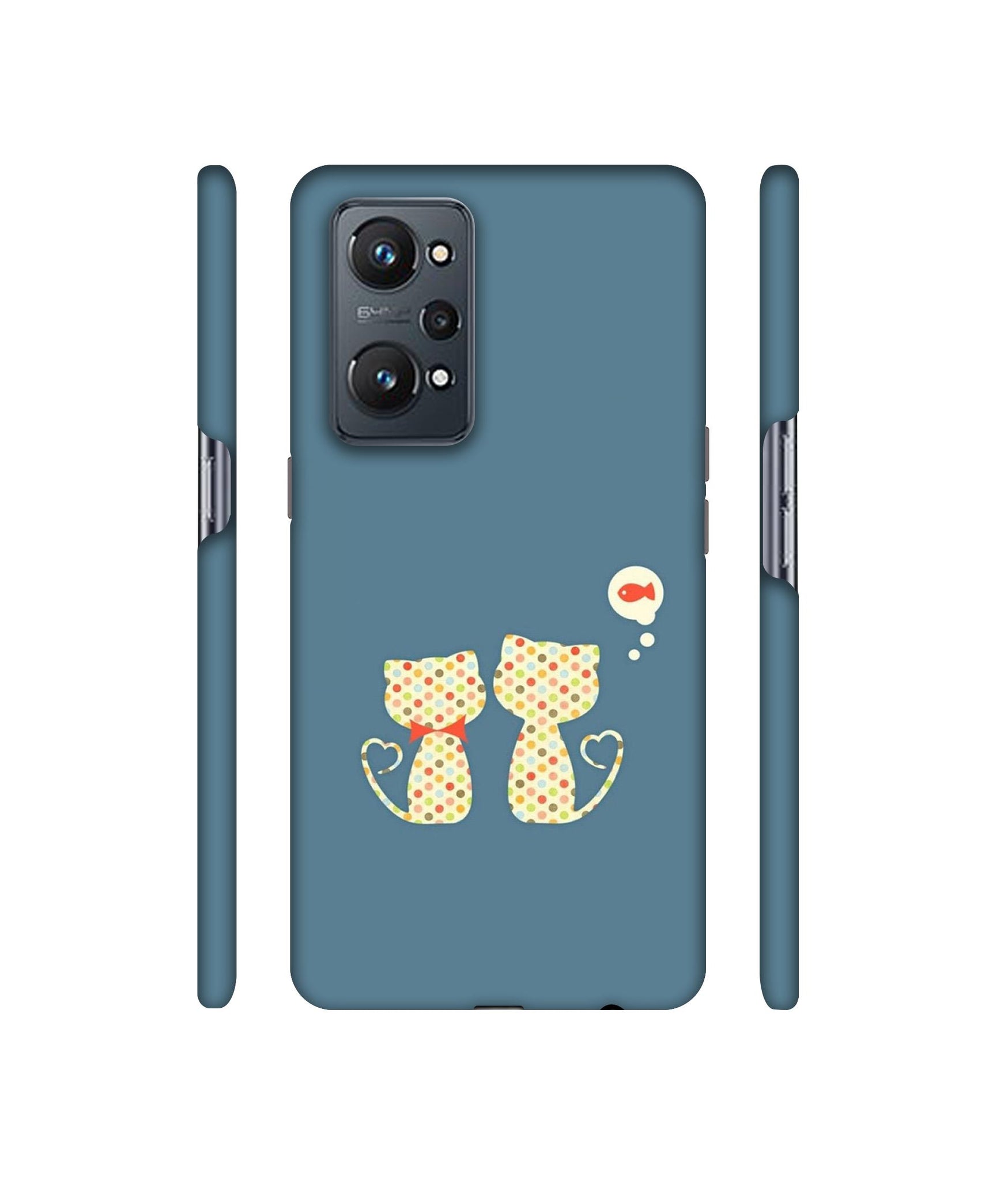 Fish On Mind Print Designer Hard Back Cover for Realme GT Neo2