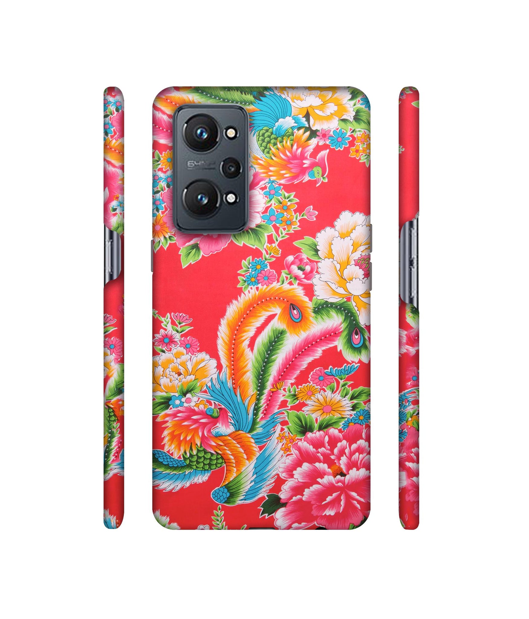 Cute Floral Pattern Print Designer Hard Back Cover for Realme GT Neo2