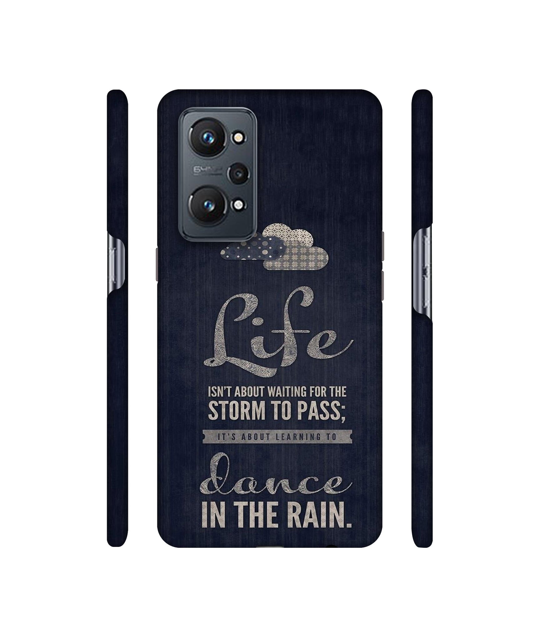 Life in The Rain Designer Hard Back Cover for Realme GT Neo2