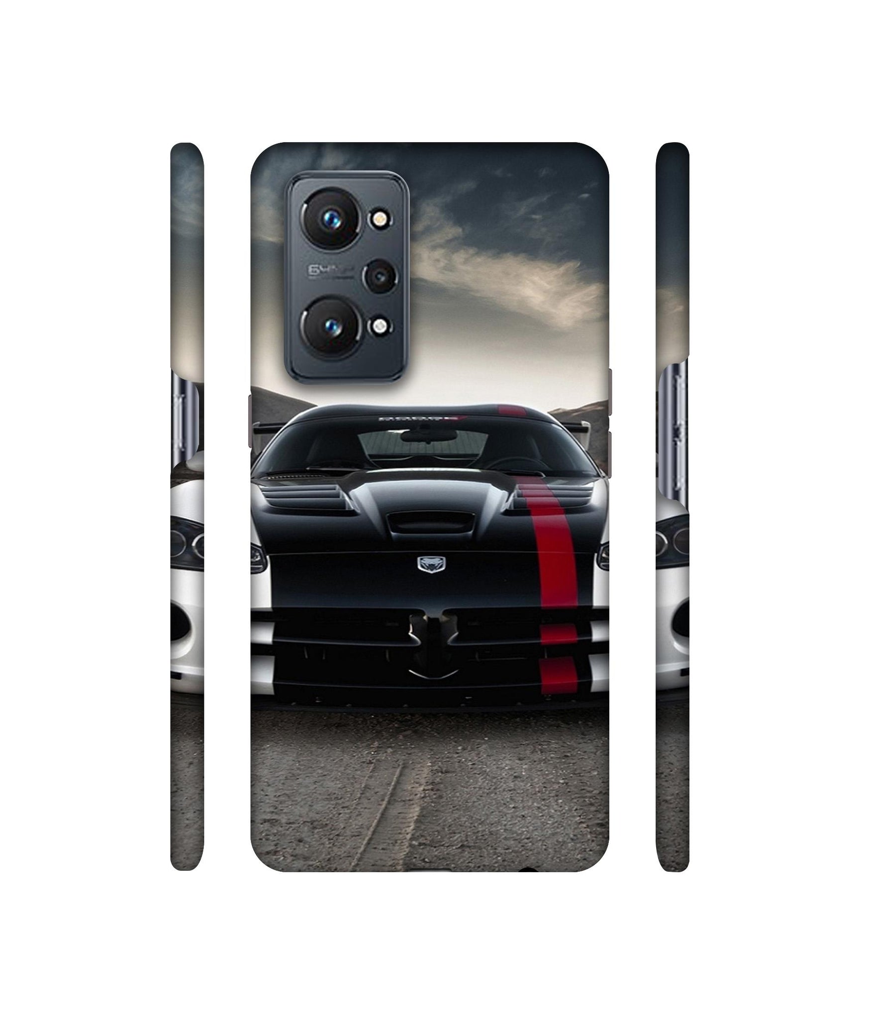 Sports Car Pattern Designer Hard Back Cover for Realme GT Neo2