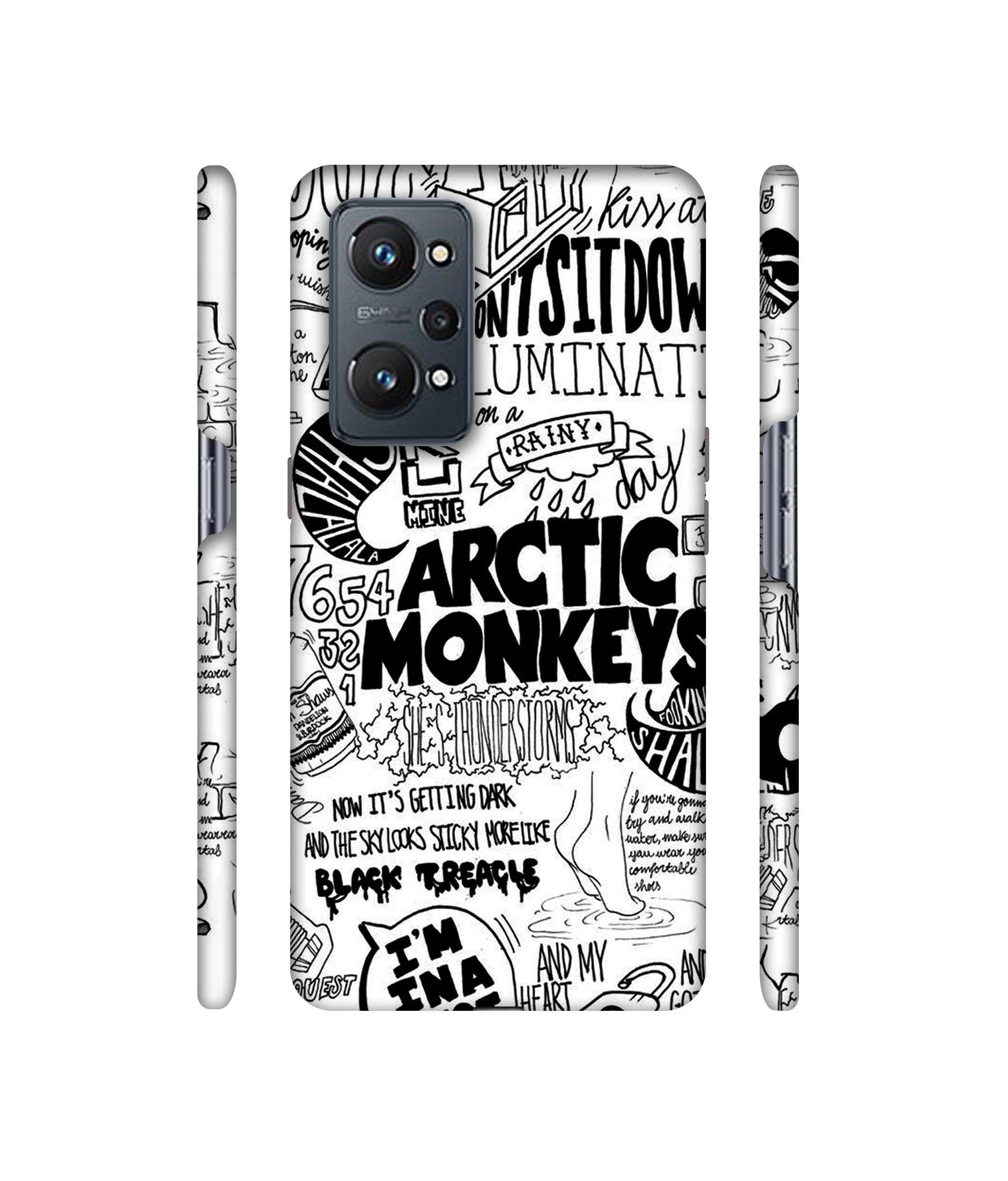 Arctic Monkeys Pattern Designer Hard Back Cover for Realme GT Neo2