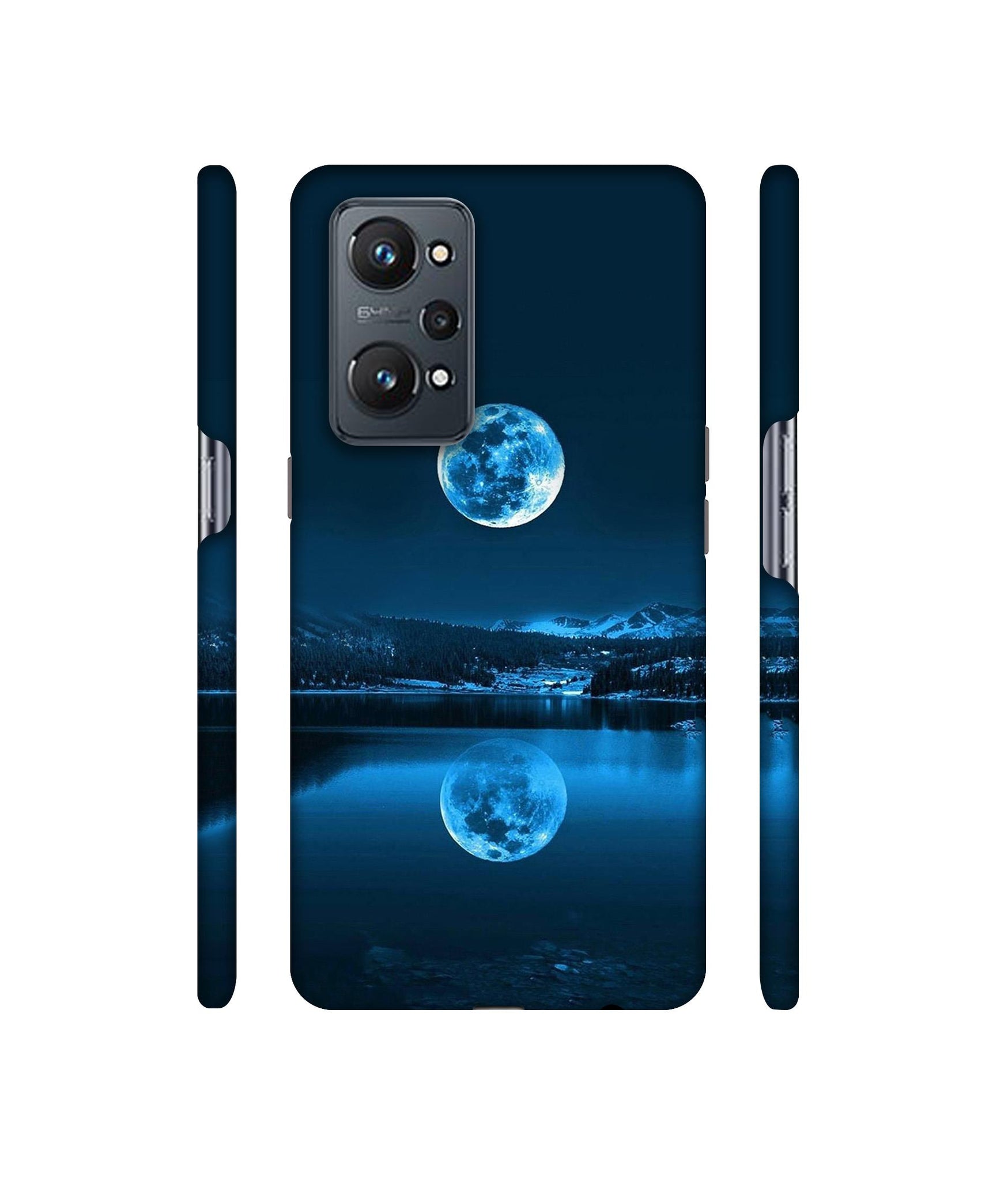 Moon Pattern Print Designer Hard Back Cover for Realme GT Neo2