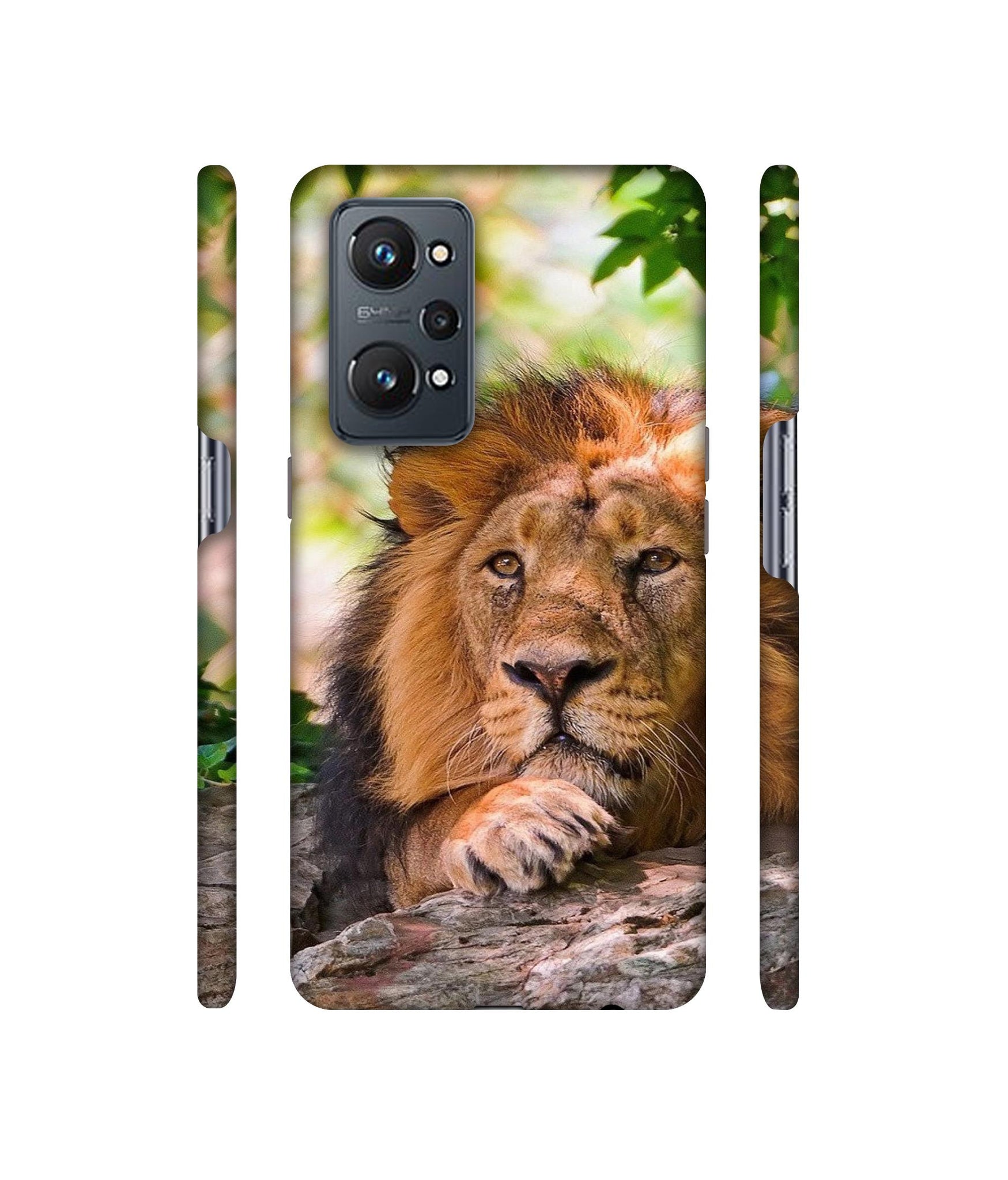 Tiger Pattern Print Designer Hard Back Cover for Realme GT Neo2