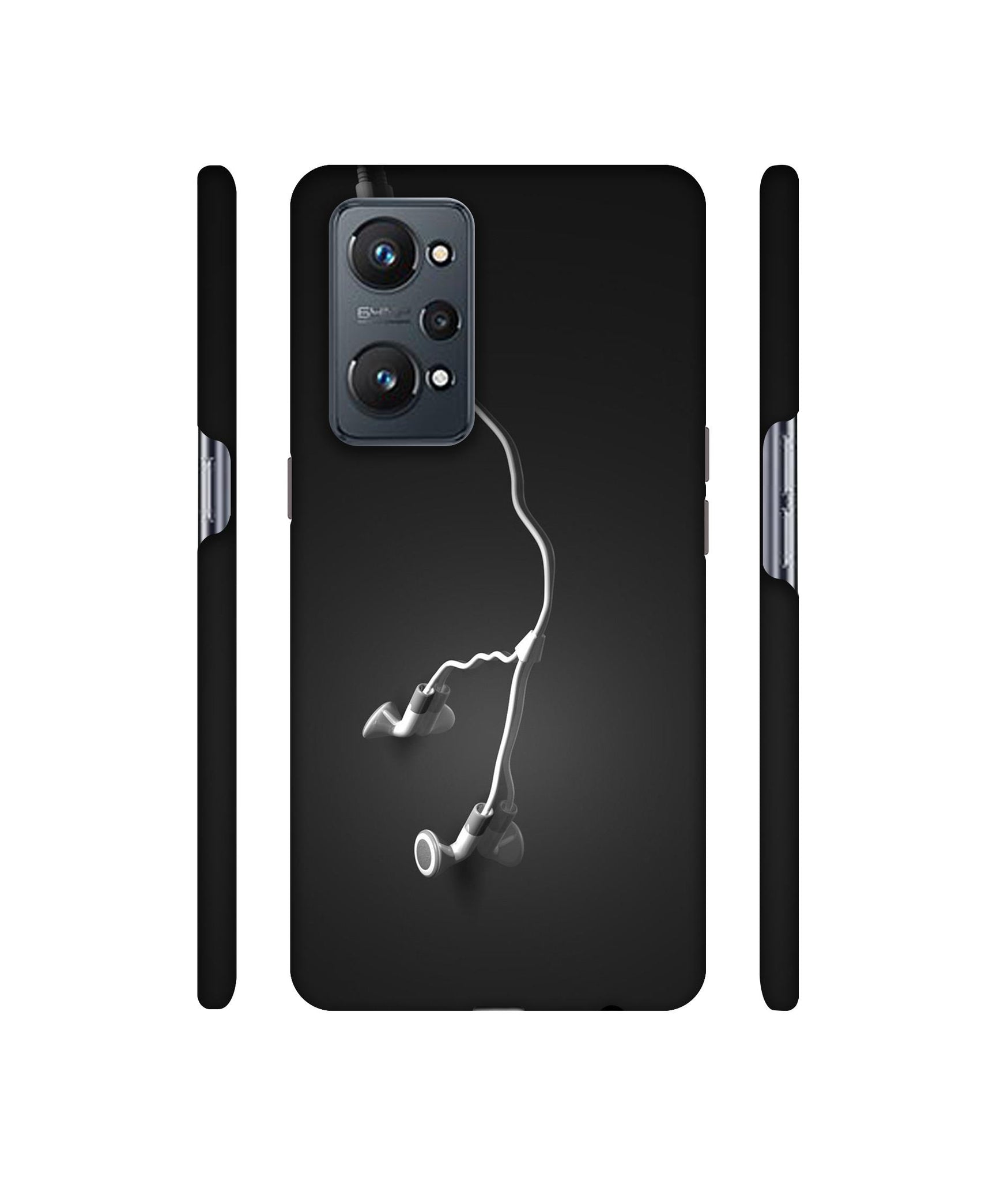 Headphone Designer Hard Back Cover for Realme GT Neo2