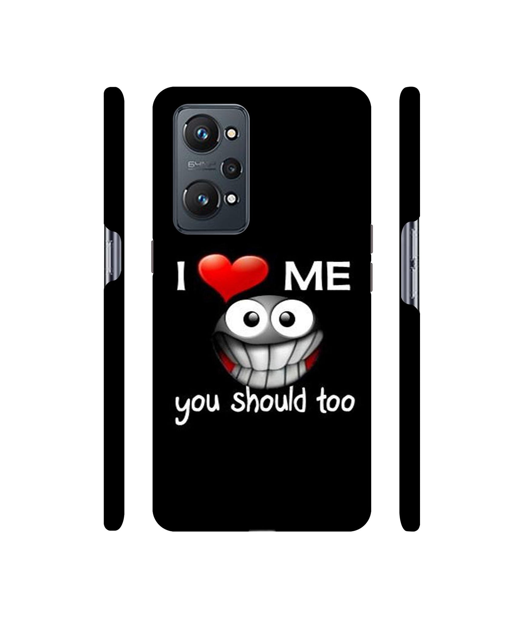 I Love Me Quotes Designer Hard Back Cover for Realme GT Neo2