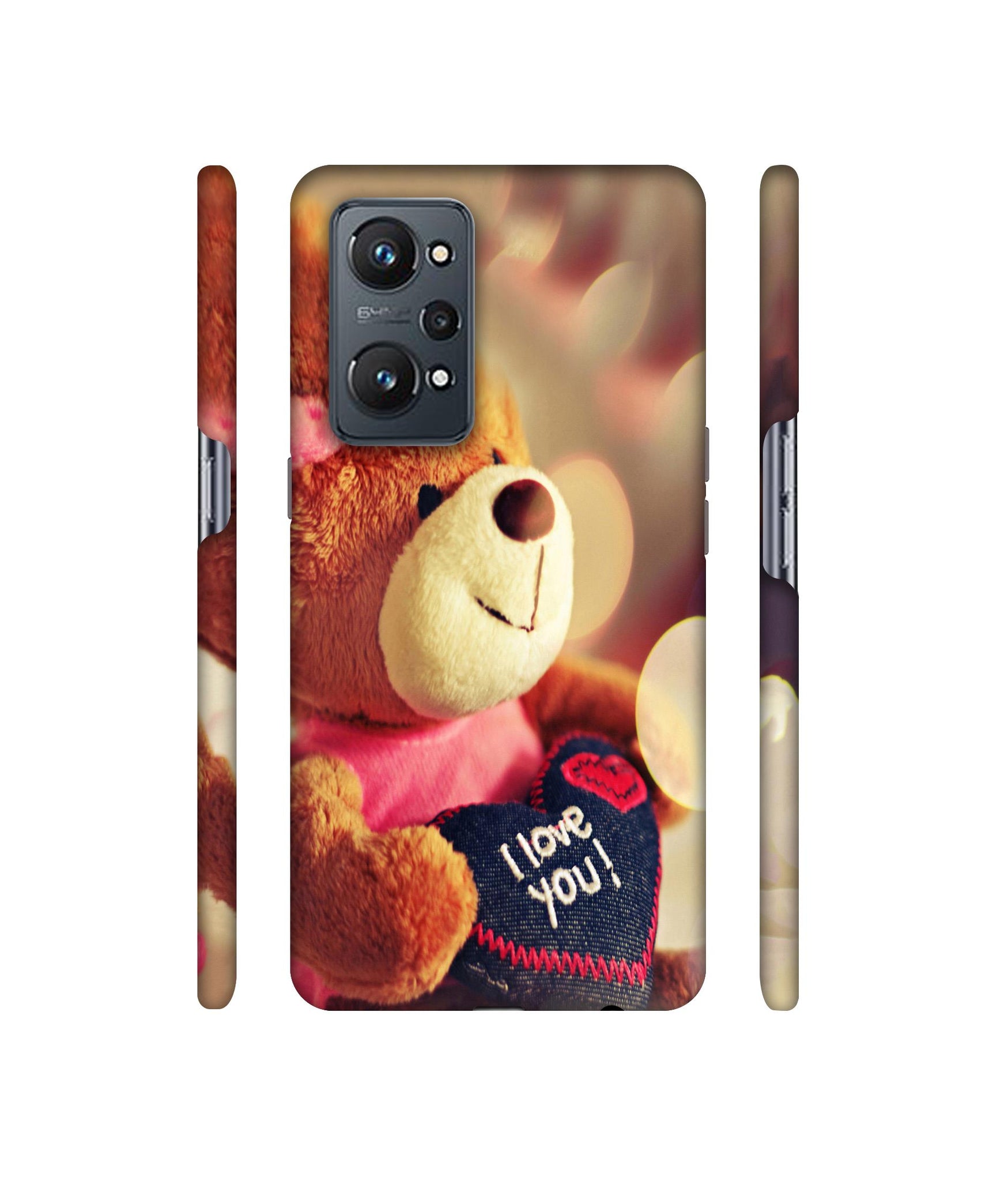 Teddy Bear Designer Hard Back Cover for Realme GT Neo2
