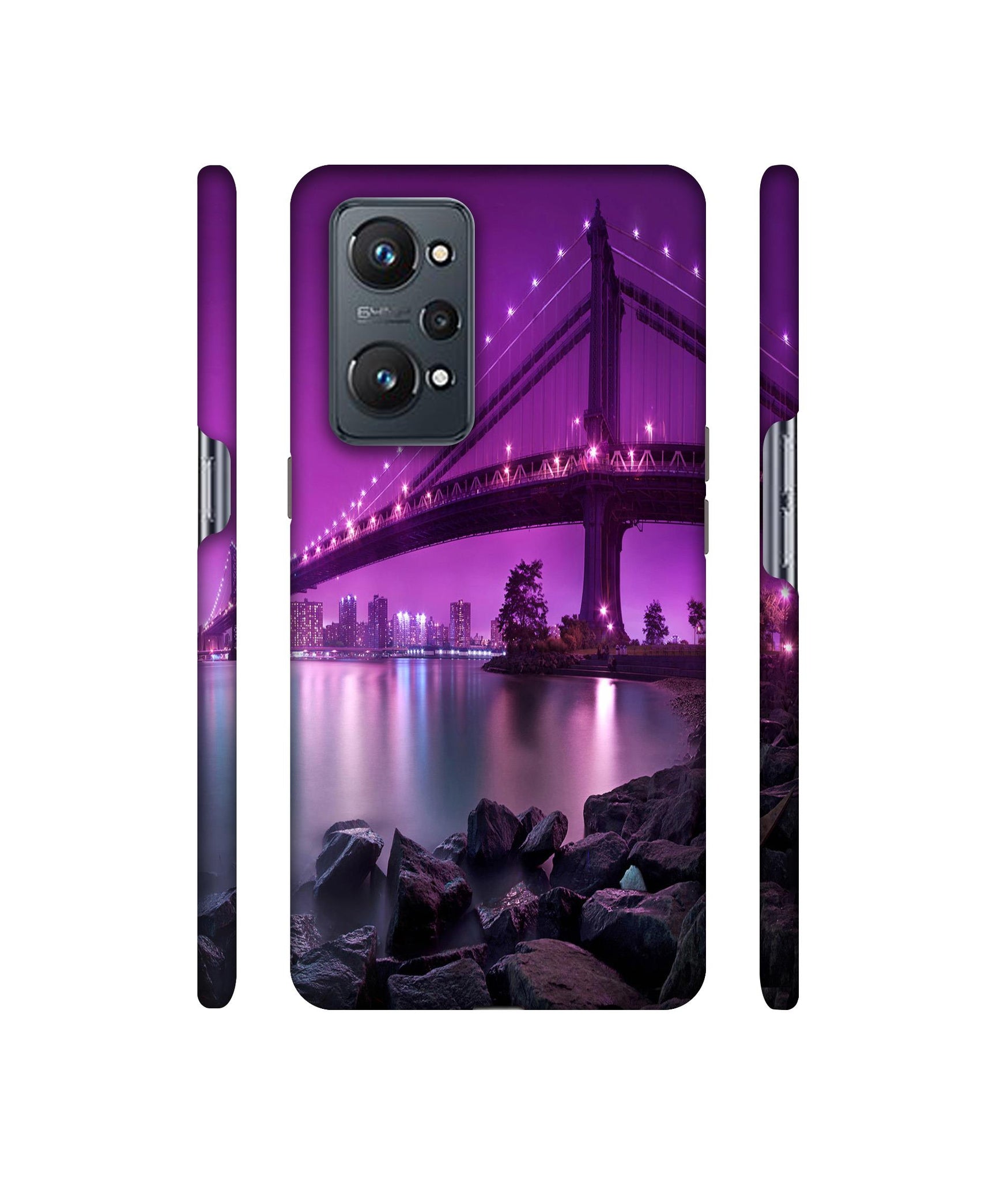 Manhattan Bridge Designer Hard Back Cover for Realme GT Neo2