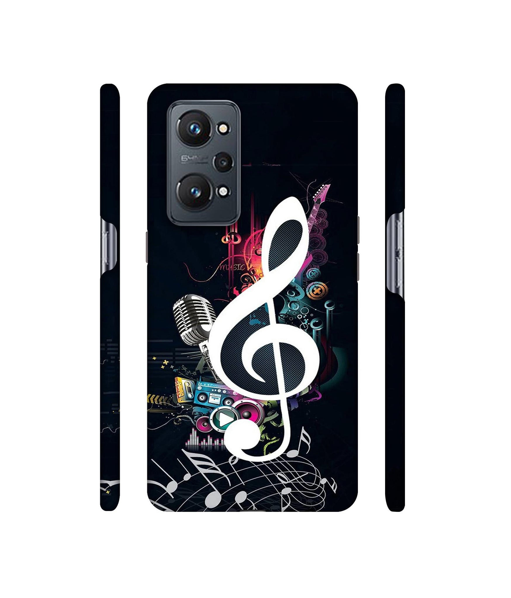 Mike and Music Designer Hard Back Cover for Realme GT Neo2