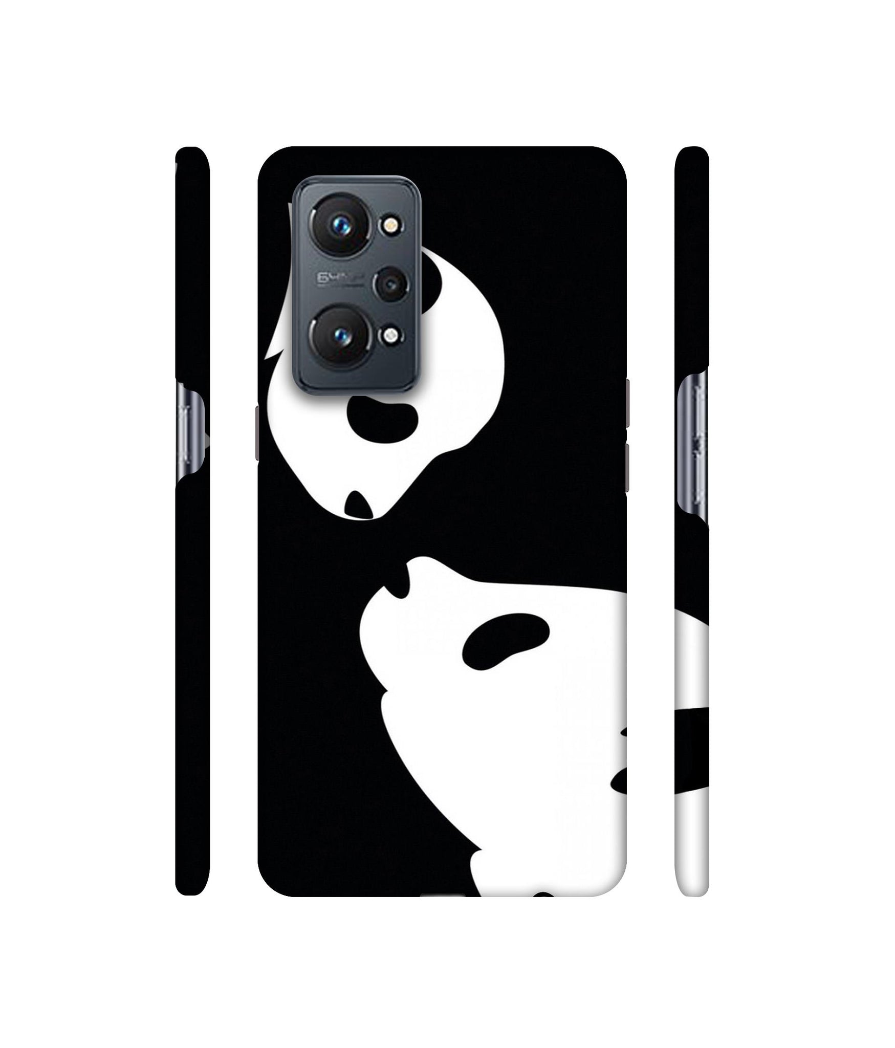 Panda Drawing Designer Hard Back Cover for Realme GT Neo2