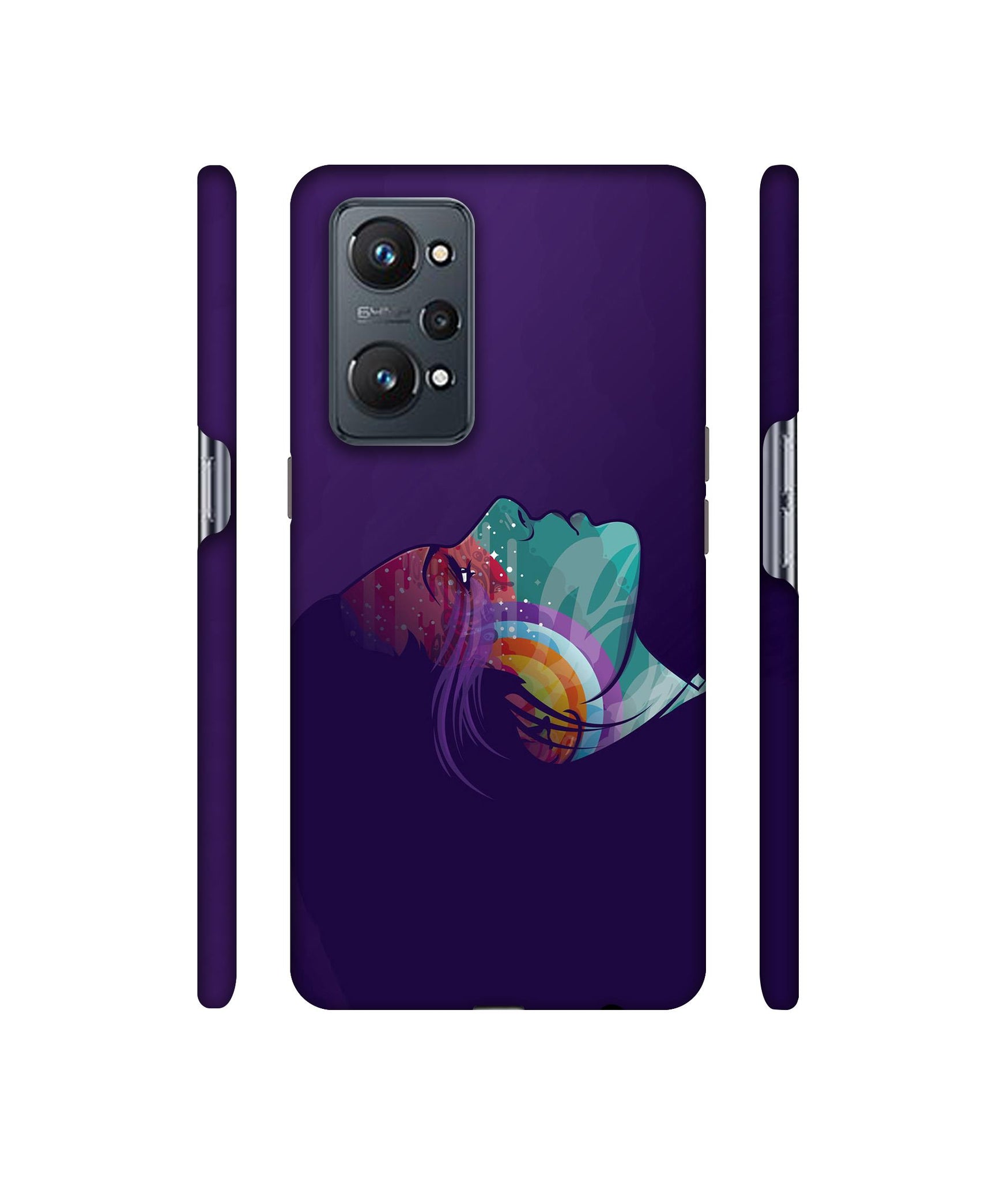 Vector Girl Designer Hard Back Cover for Realme GT Neo2