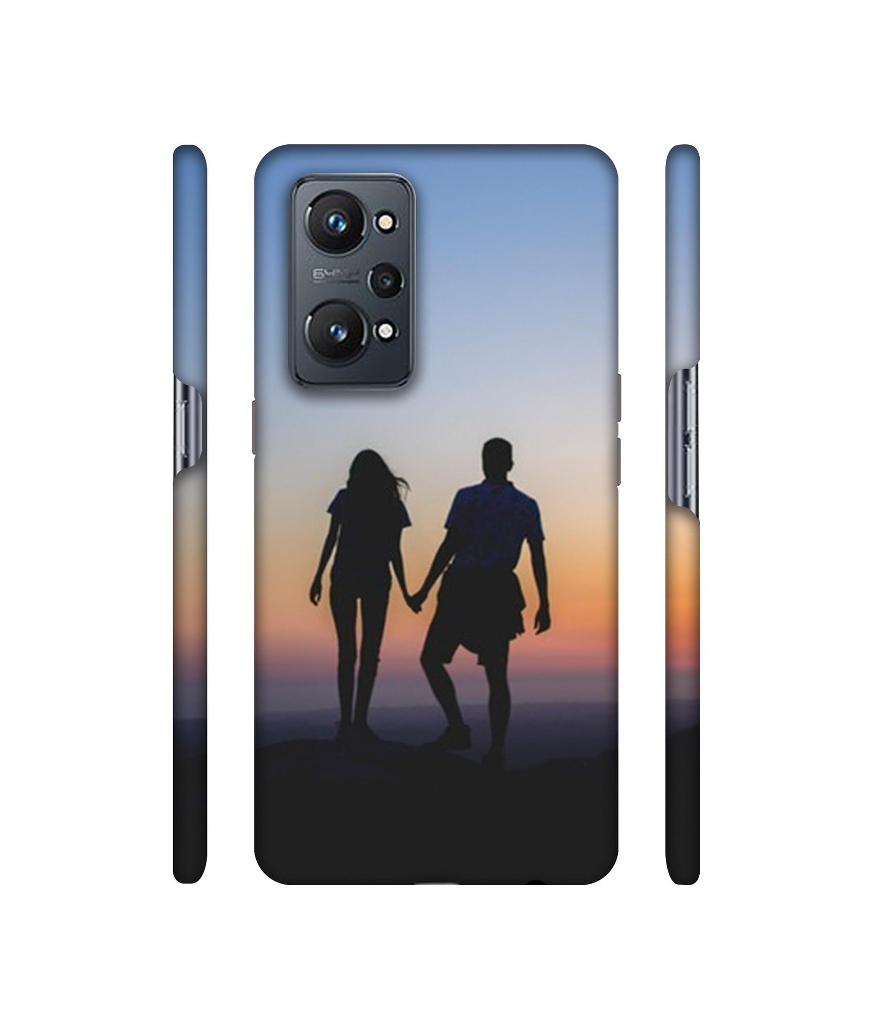 Couple On Beach Designer Hard Back Cover for Realme GT Neo2