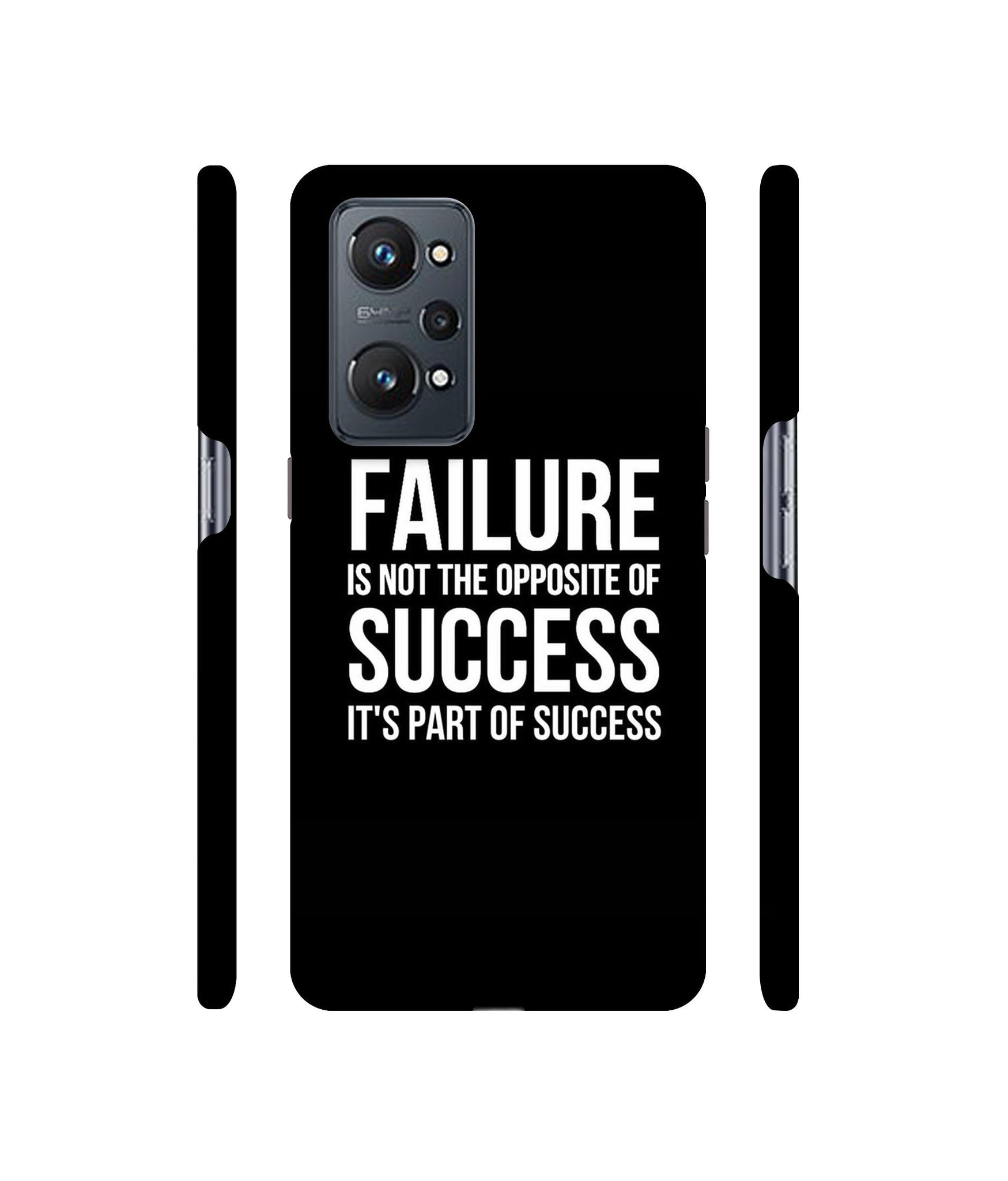 Motivational Quote Designer Hard Back Cover for Realme GT Neo2