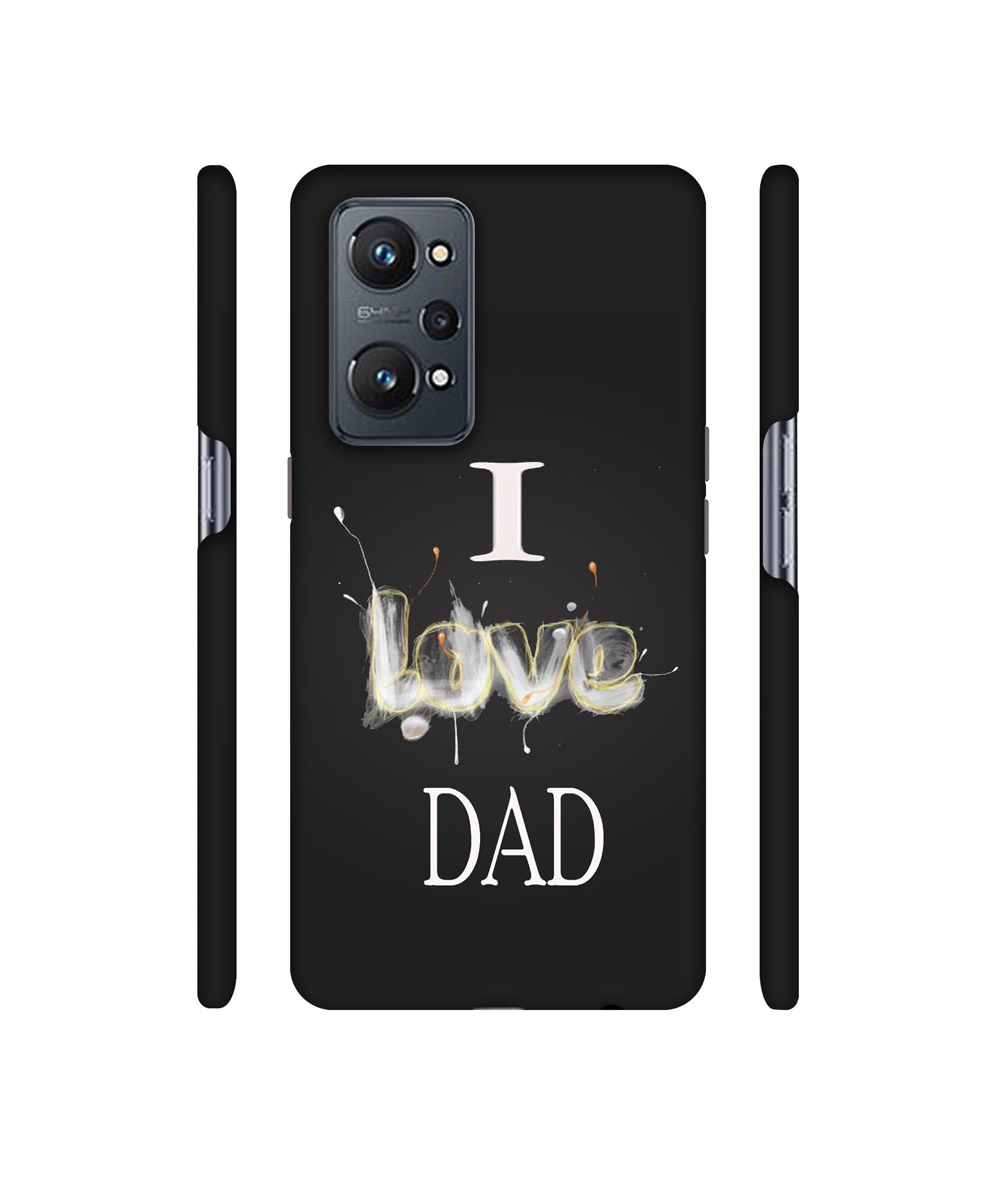 Happy Quote Designer Hard Back Cover for Realme GT Neo2