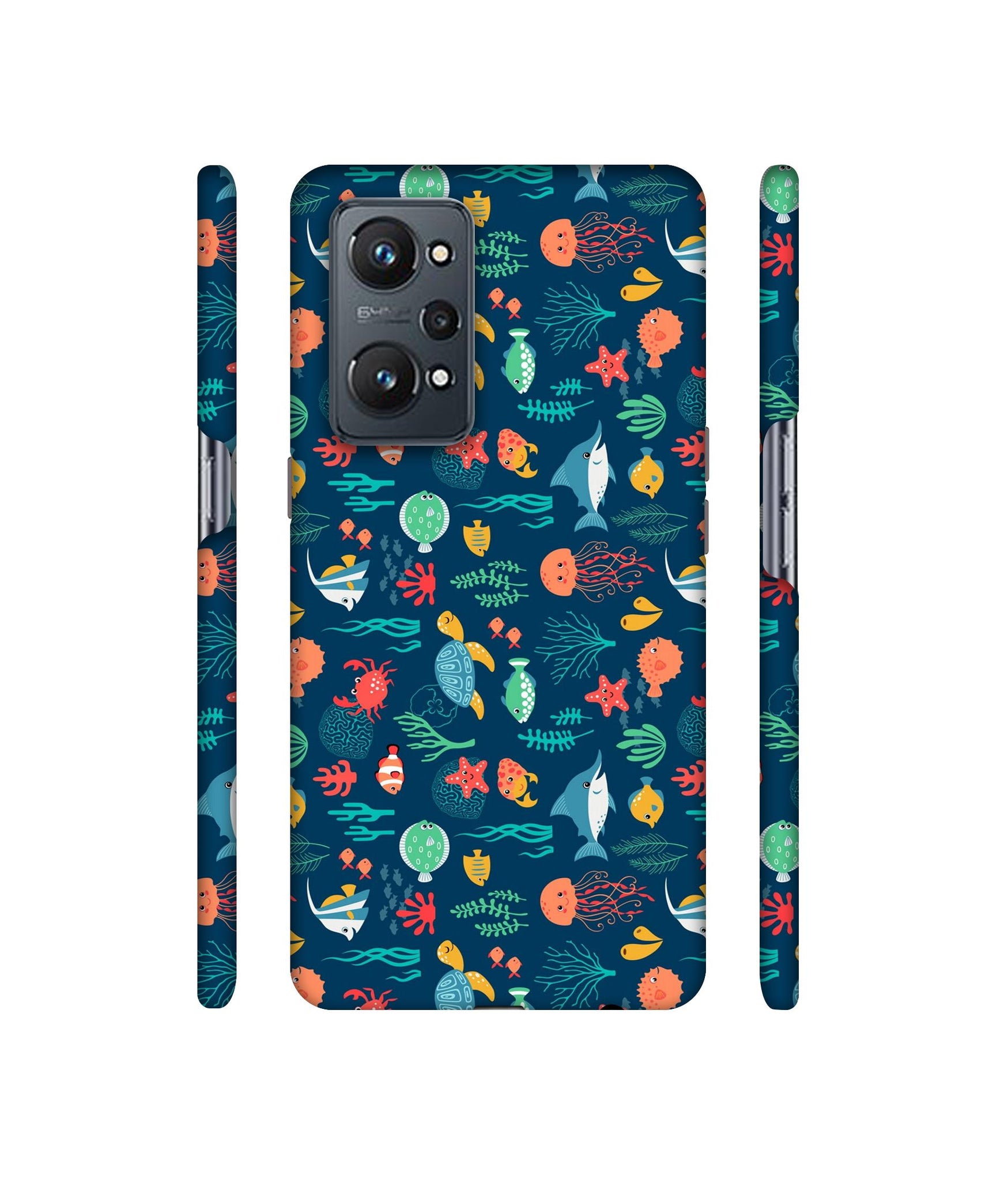 Aquarium Texture Designer Hard Back Cover for Realme GT Neo2