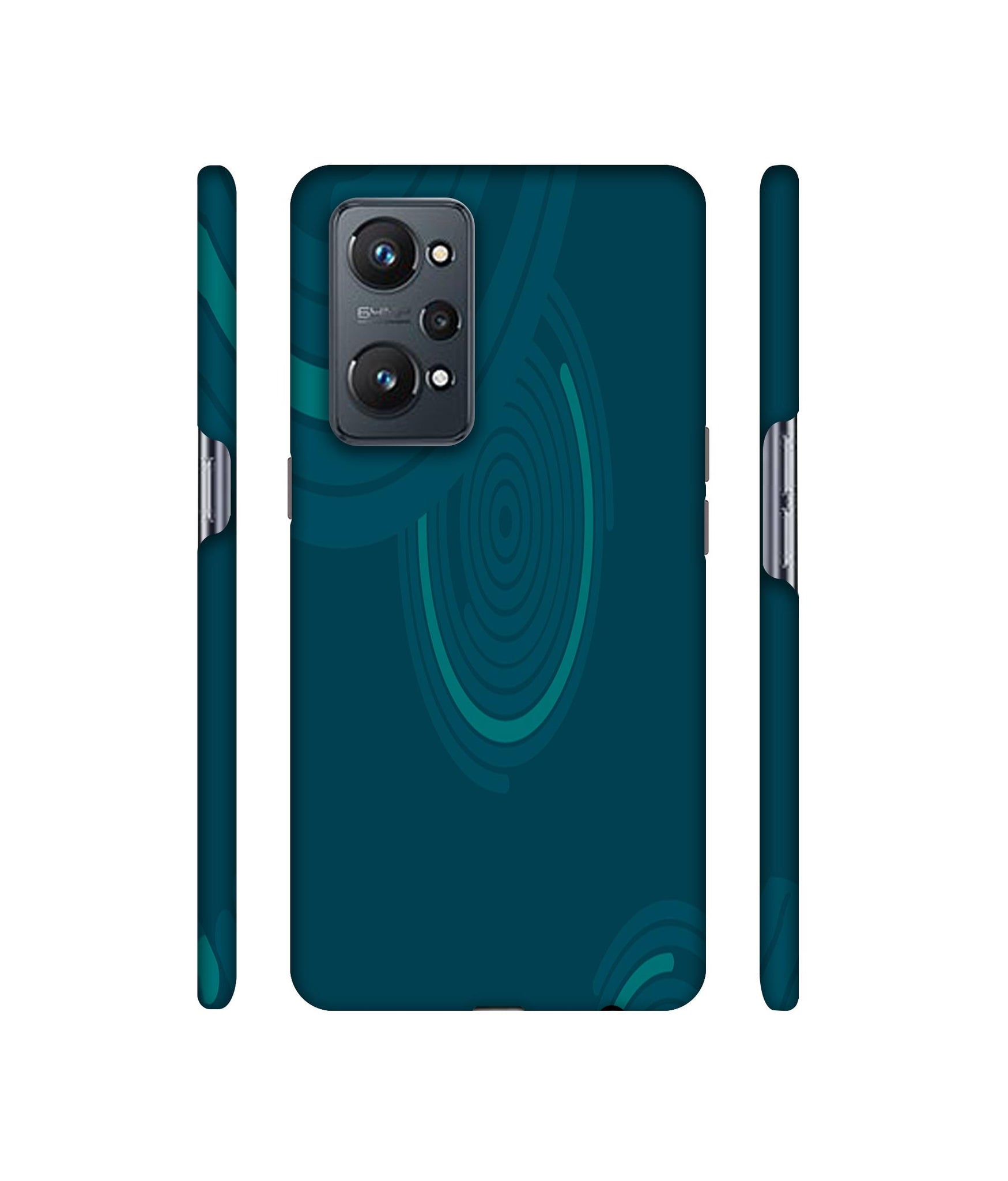 Round Texture Designer Hard Back Cover for Realme GT Neo2
