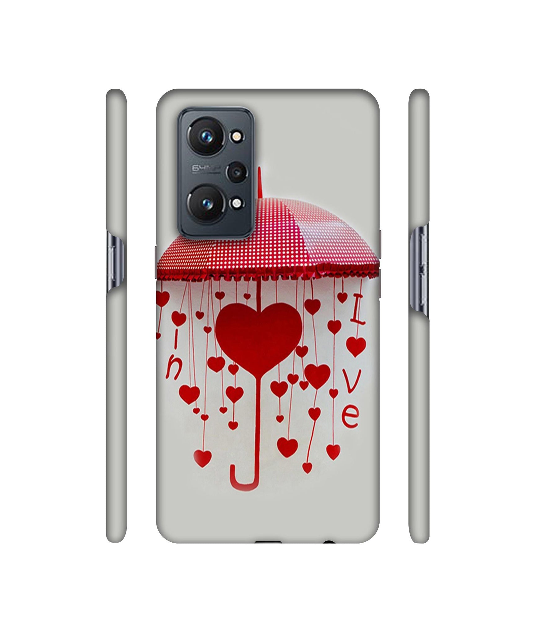 Love Heart Designer Hard Back Cover for Realme GT Neo2
