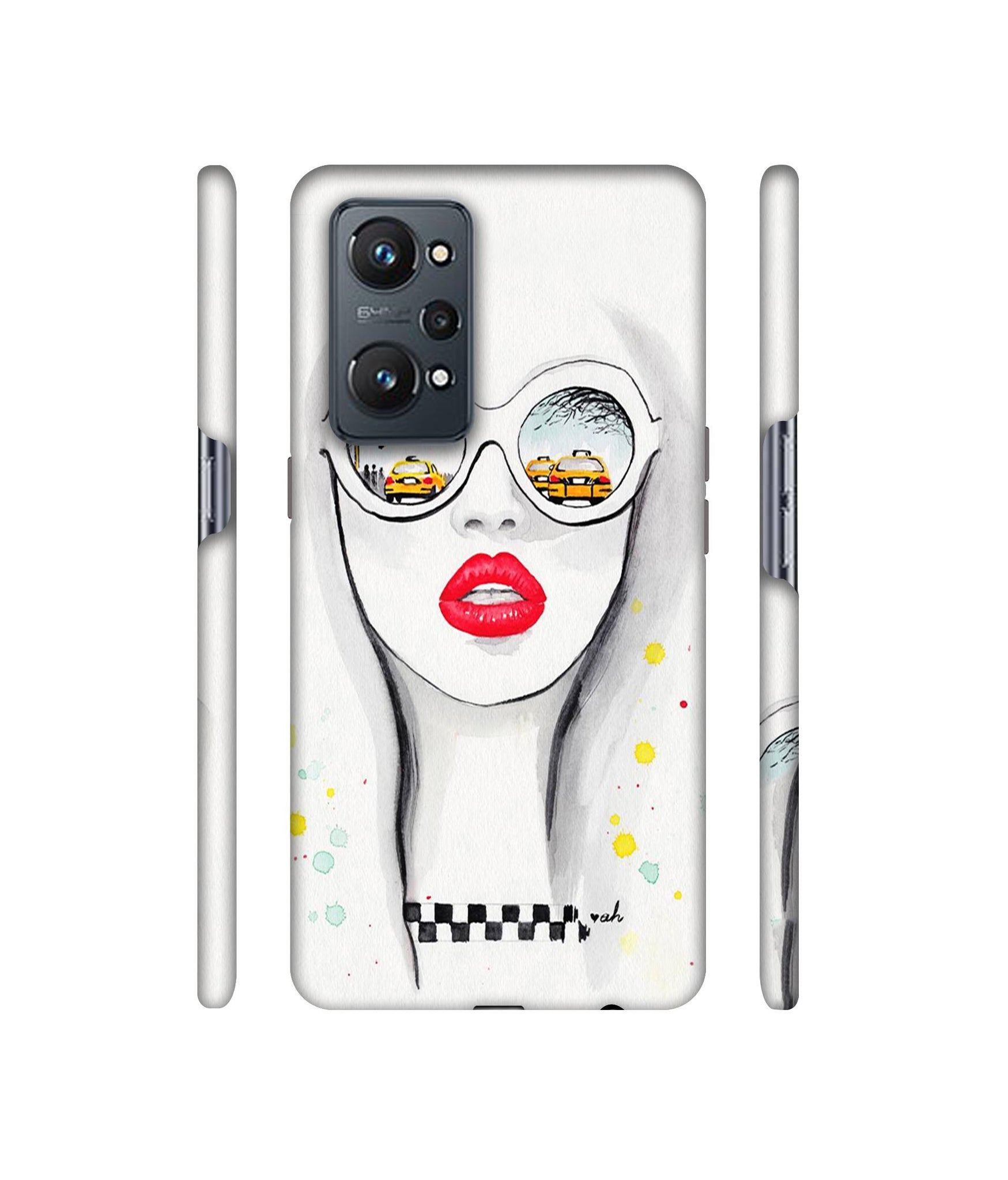 Girl Designer Hard Back Cover for Realme GT Neo2