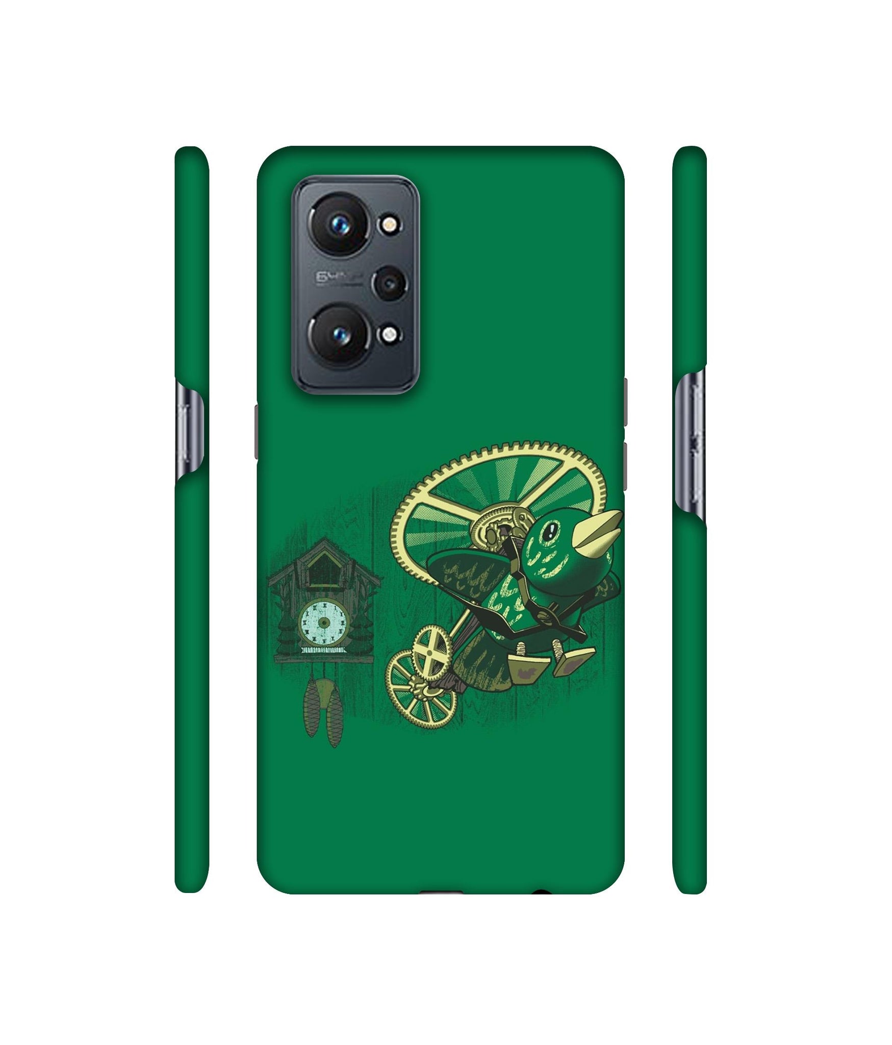 Clock Bird Designer Hard Back Cover for Realme GT Neo2