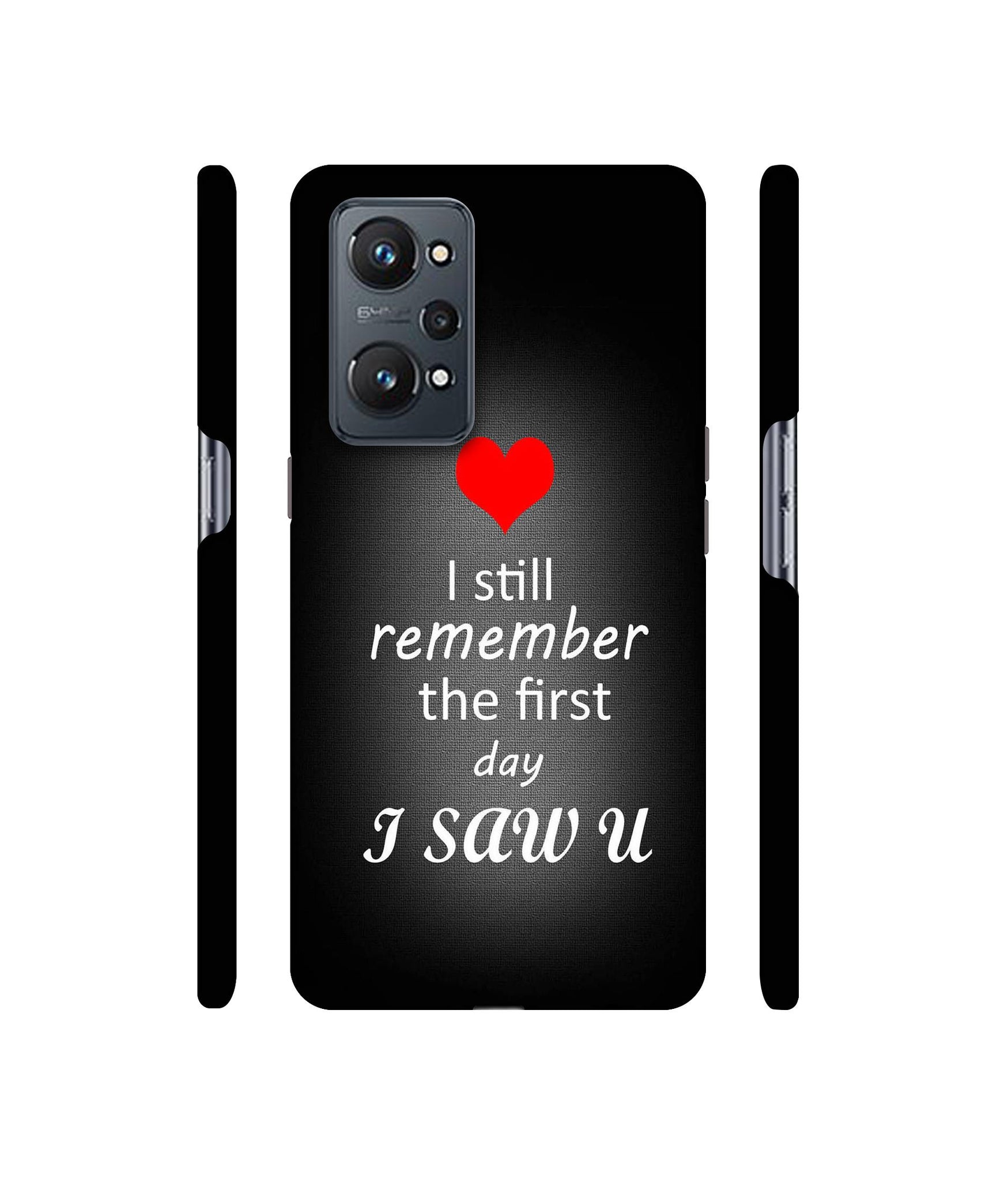 I Saw You Heart Designer Hard Back Cover for Realme GT Neo2