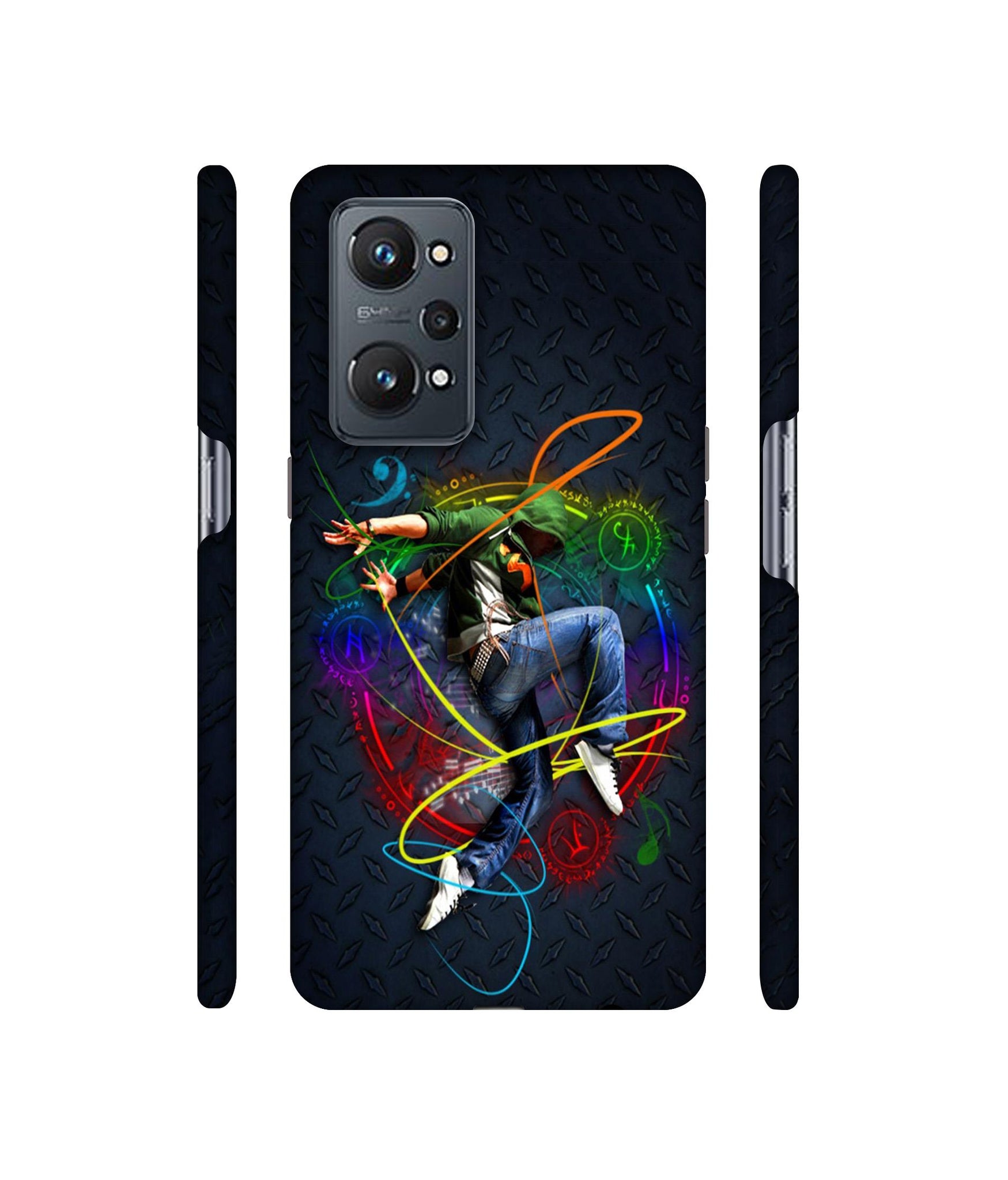 Boy With Music Designer Hard Back Cover for Realme GT Neo2