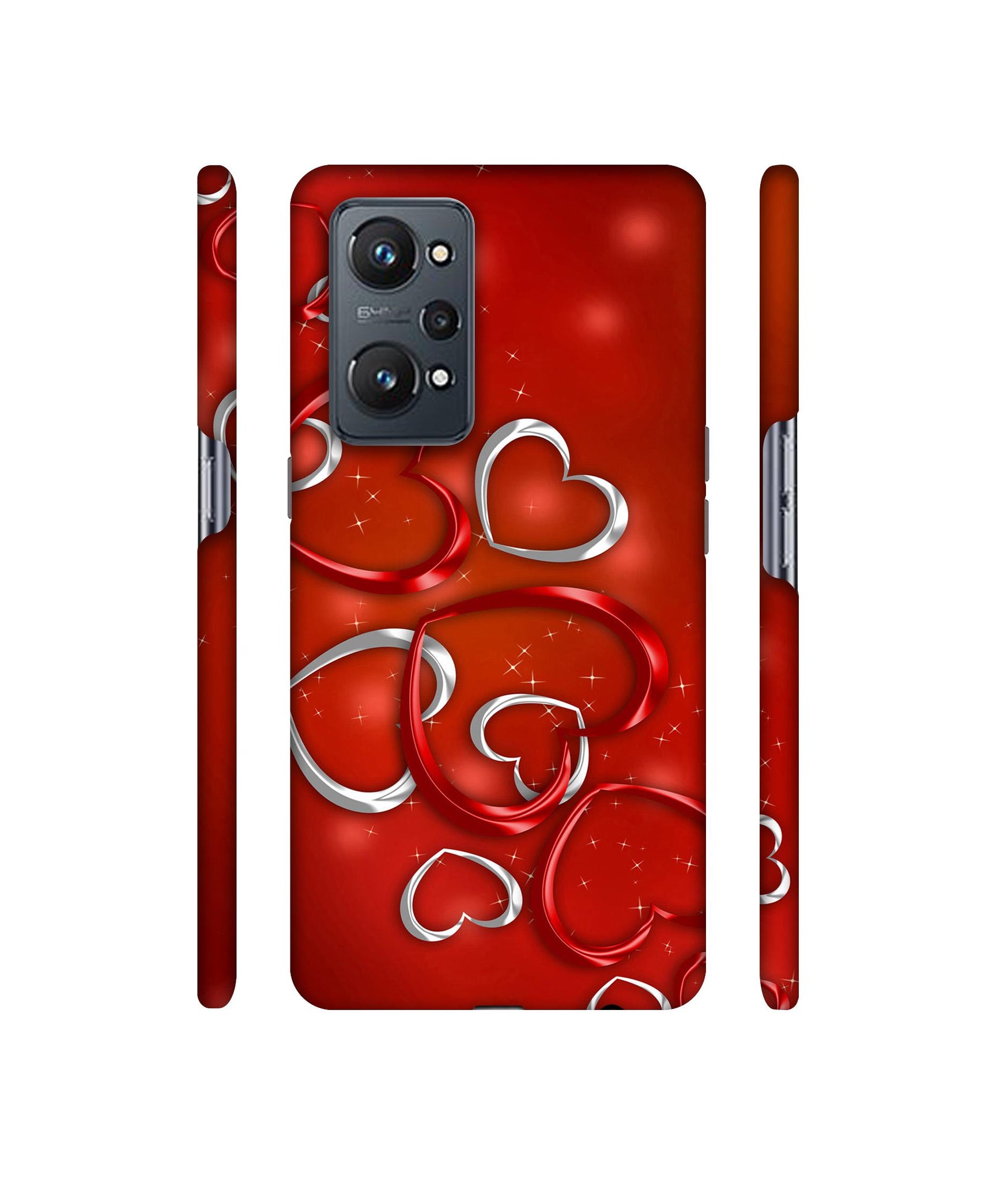 Hearts Designer Hard Back Cover for Realme GT Neo2