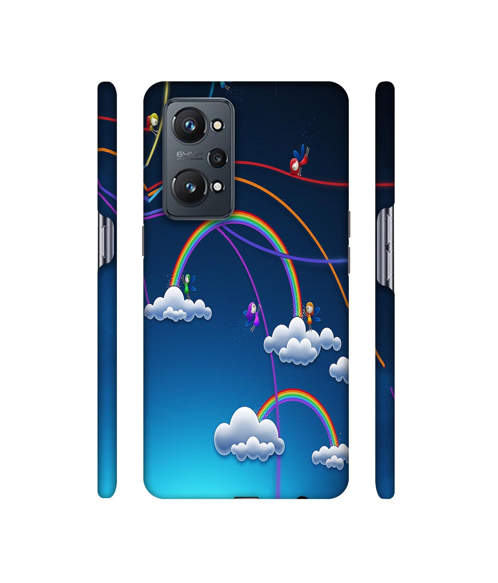 Rainbow Designer Hard Back Cover for Realme GT Neo2