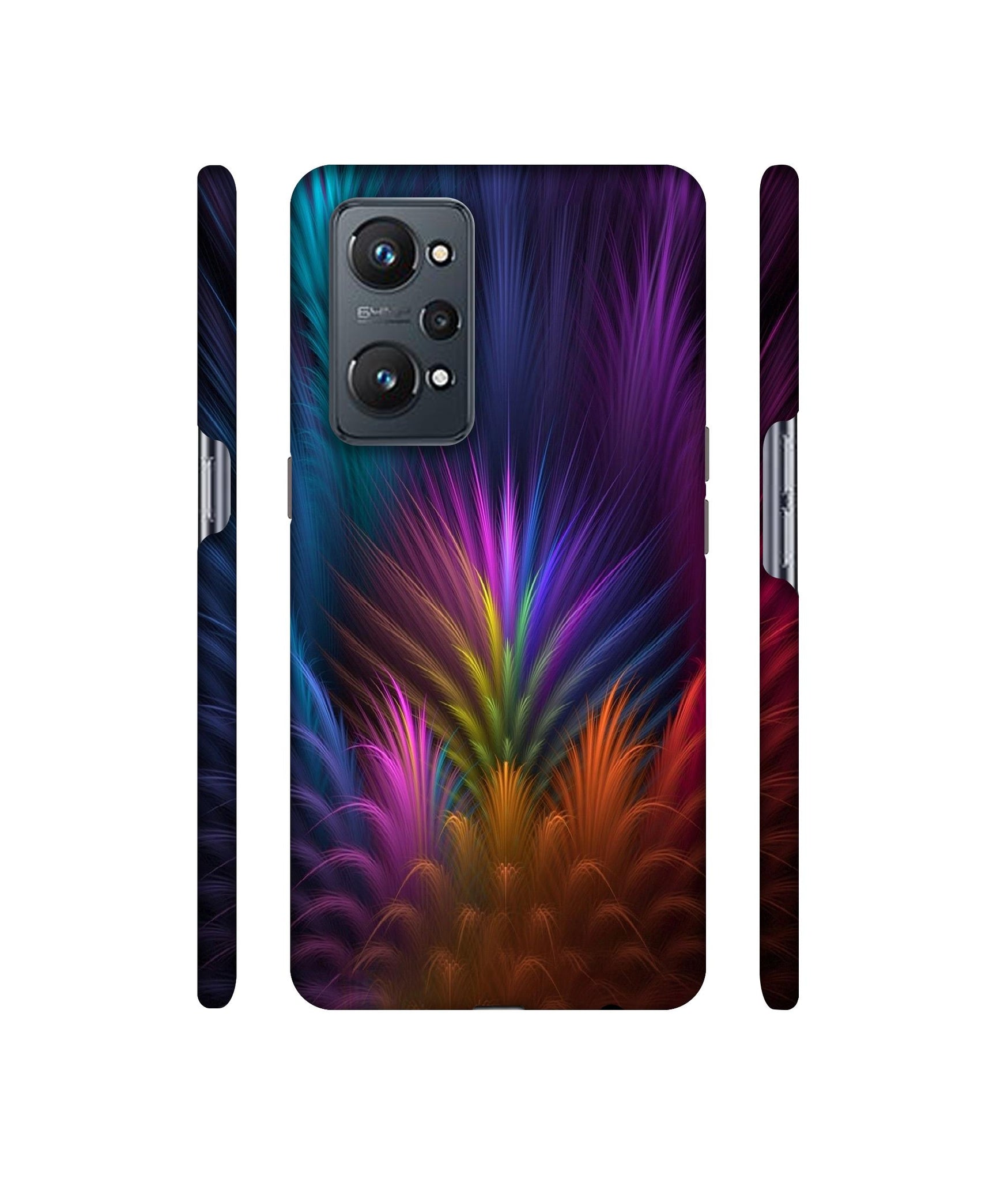 Multicoloured Designer Hard Back Cover for Realme GT Neo2