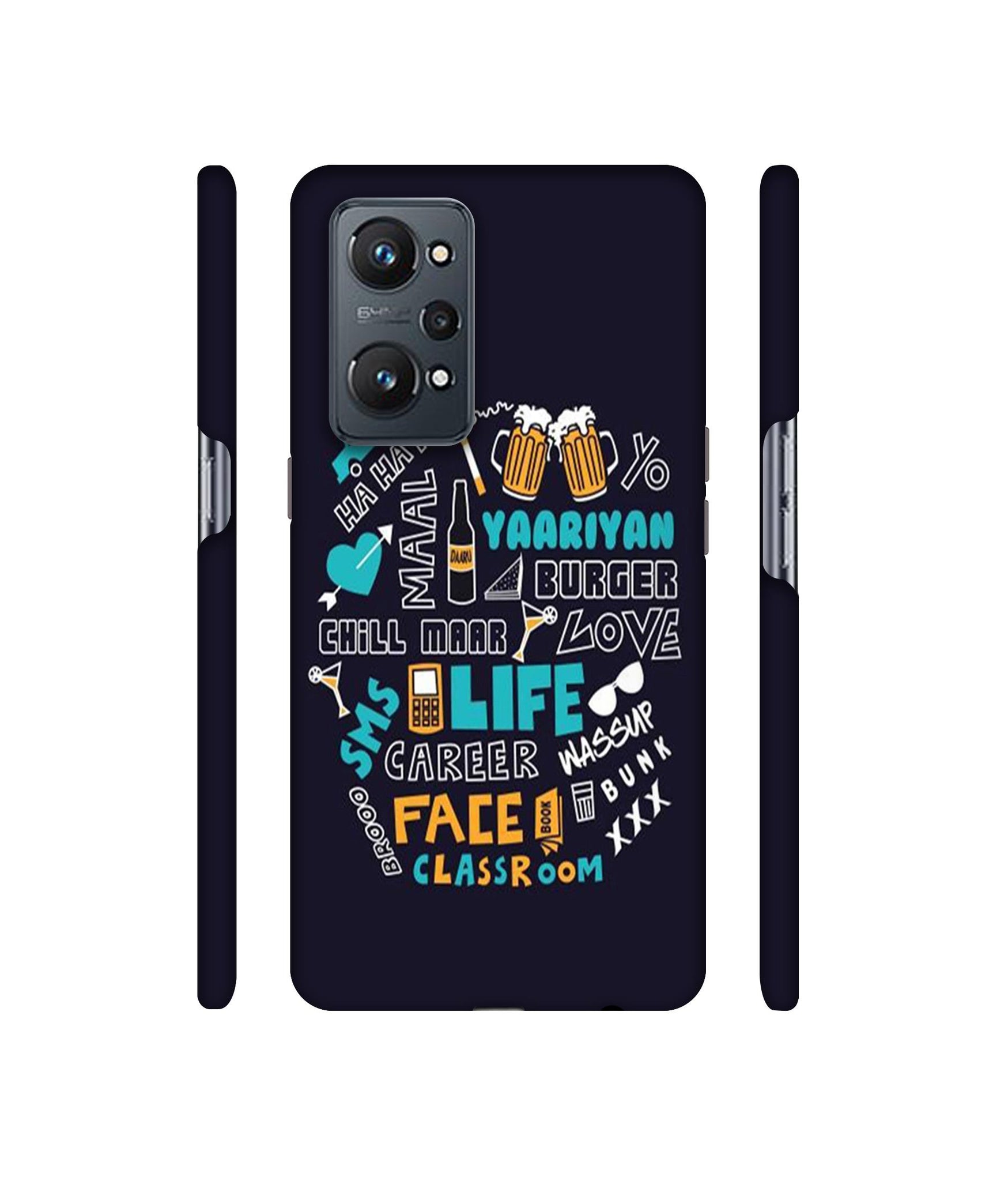 Funny Quote Designer Hard Back Cover for Realme GT Neo2